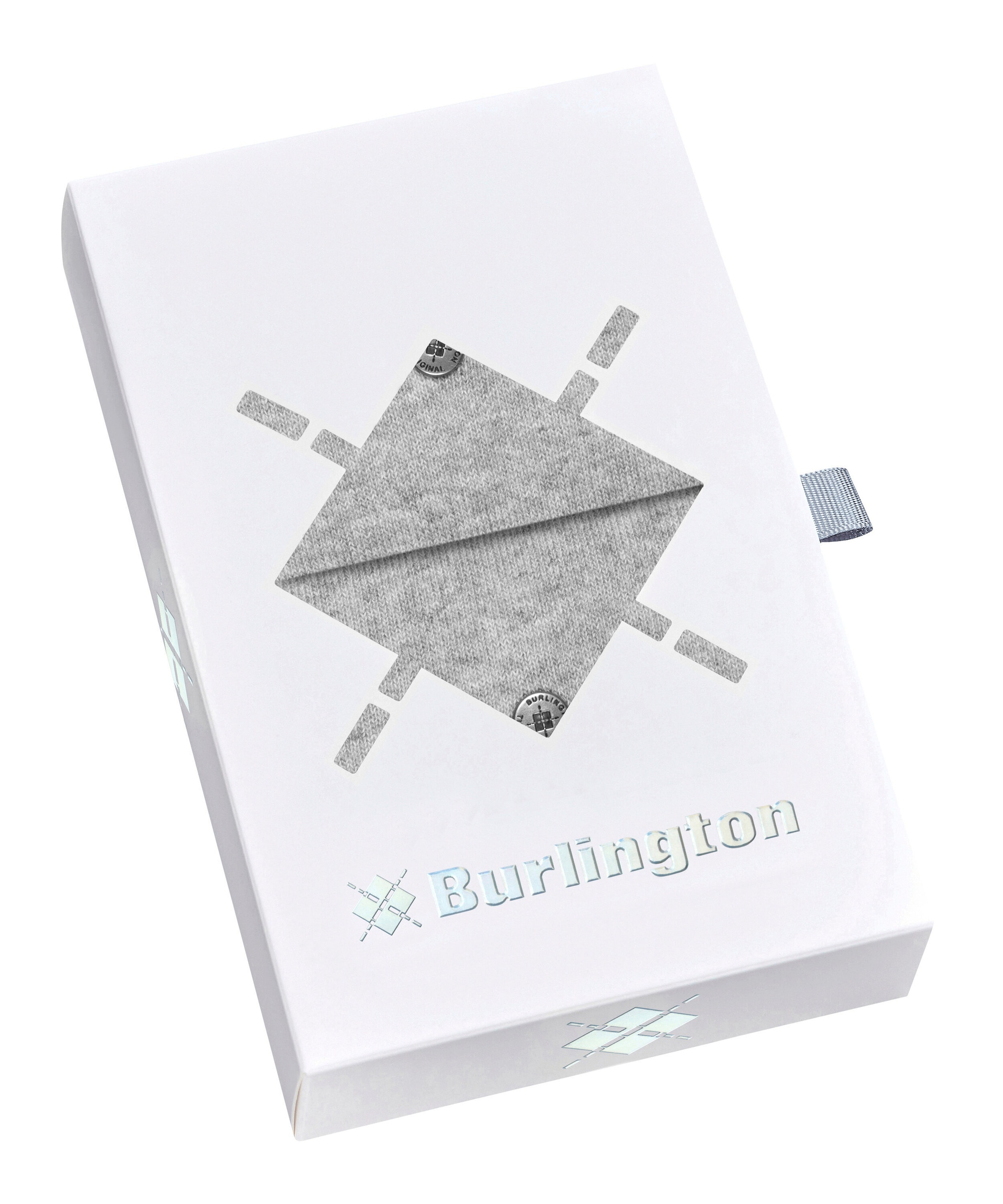Burlington Socken »Basic Gift Box« 2 Paar,  Einheitsgröße 36-41, unifarben, Burlington-Clip, Geschenkbox