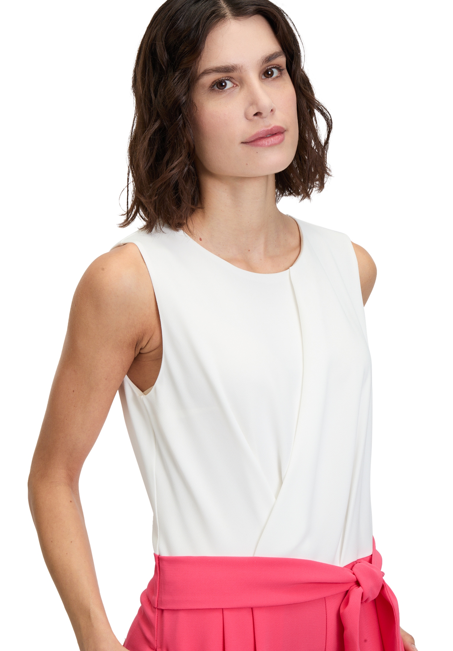 Betty&Co Jumpsuit »Jumpsuit ohne Arm«