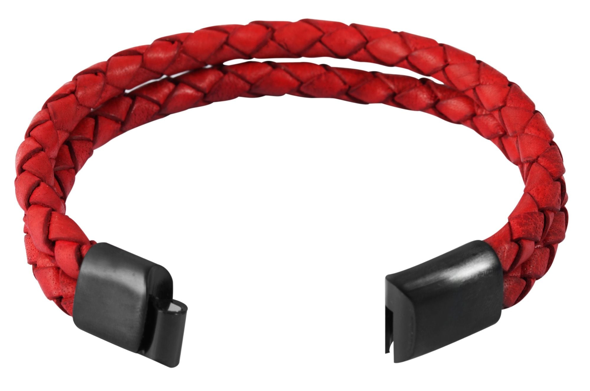 Adelia´s Armband »Unisex Armband ¿ Textilarmband aus Leder 21 cm«