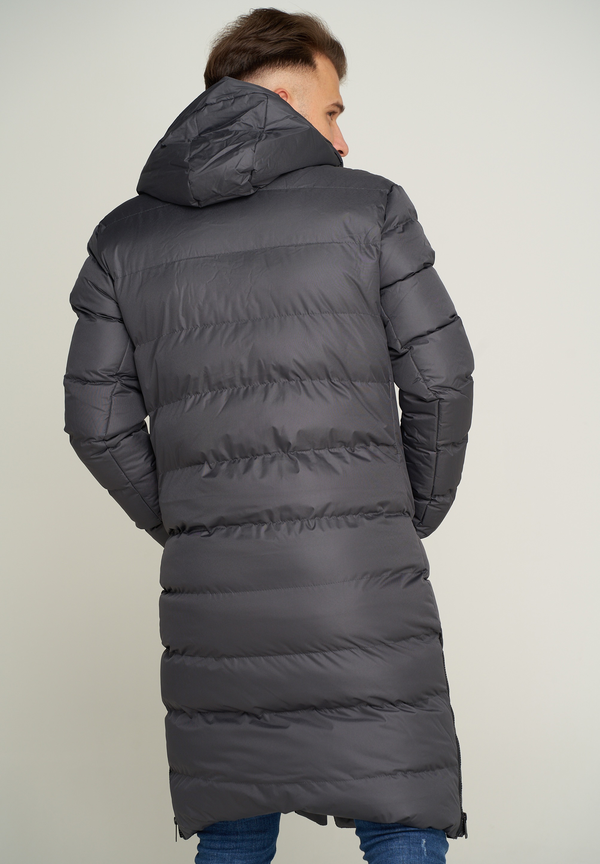 SOULSTAR Parka »Winterjacke als Langer Steppmantel - Winterparka«