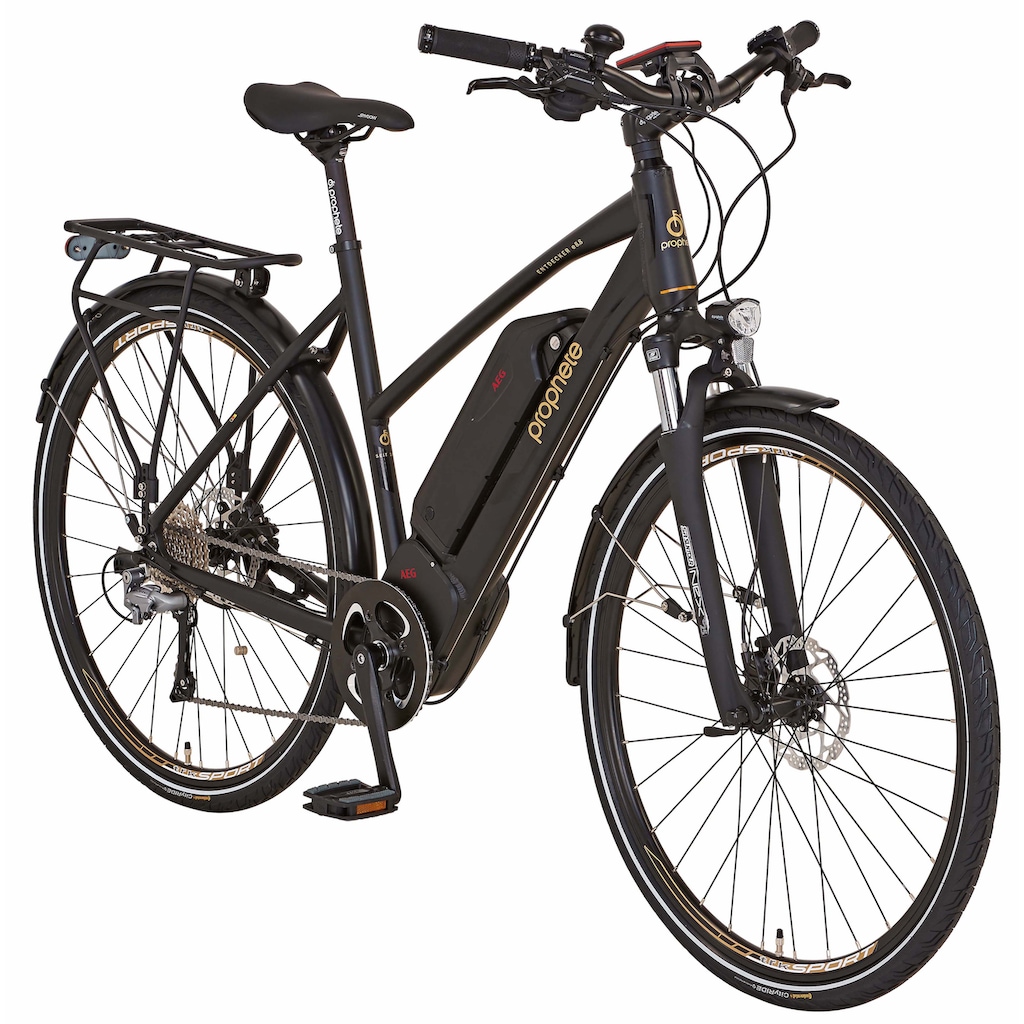 Prophete E-Bike »Entdecker eSport«, 10 Gang, Shimano, Deore, Mittelmotor 250 W