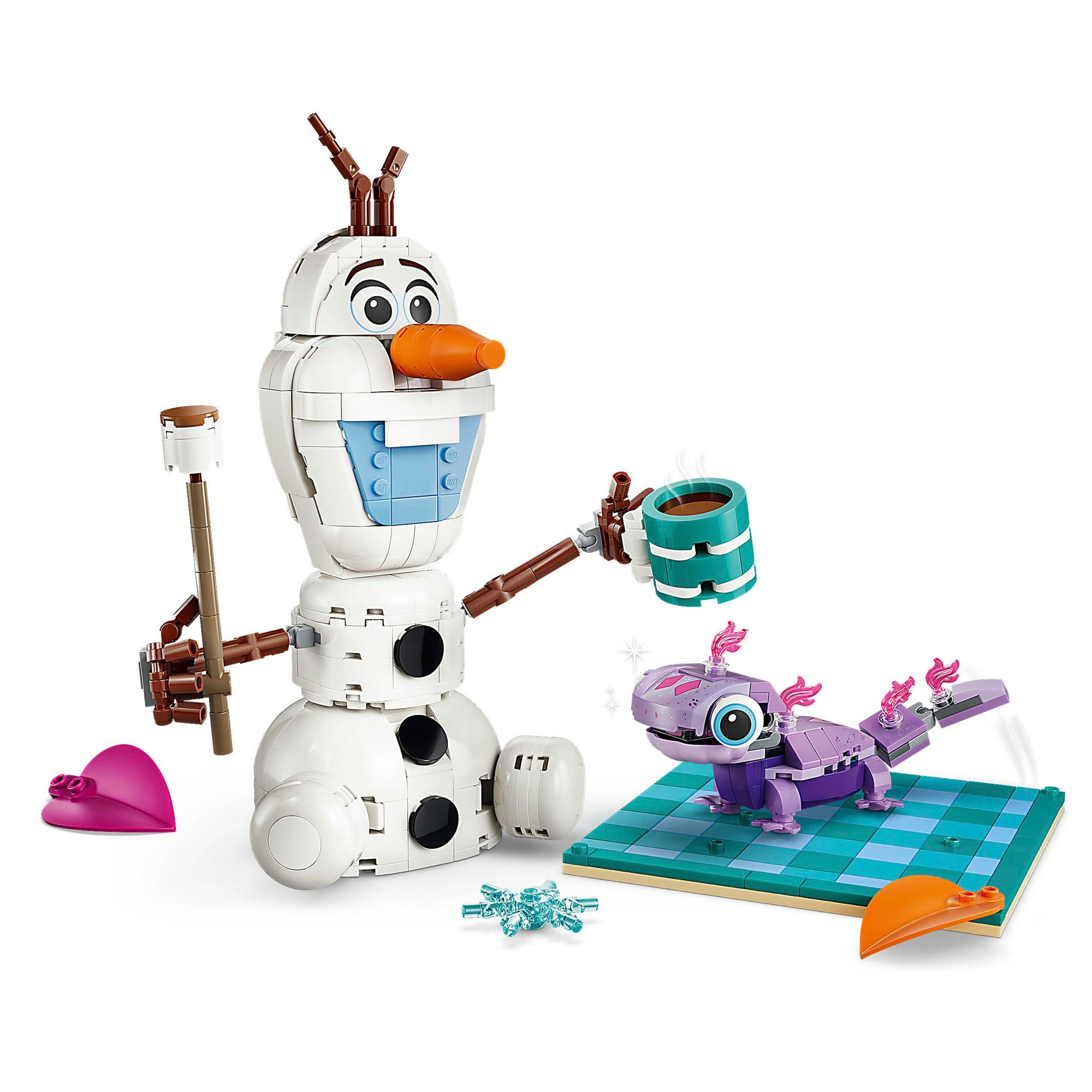 LEGO® Konstruktionsspielsteine »Picknickspaß mit Olaf und Bruni (43287), LEGO Disney Princess« Made in Europe