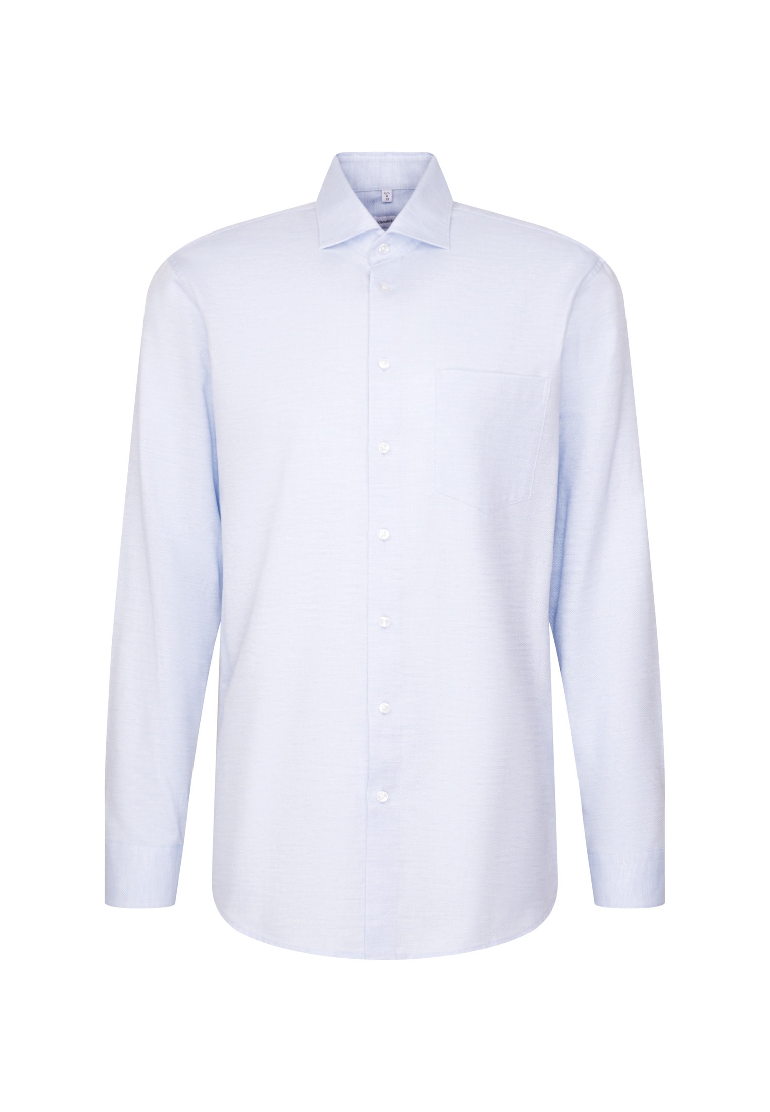 seidensticker Flanellhemd »Schwarze Rose« Comfort 1/1 Kentkragen Struktur