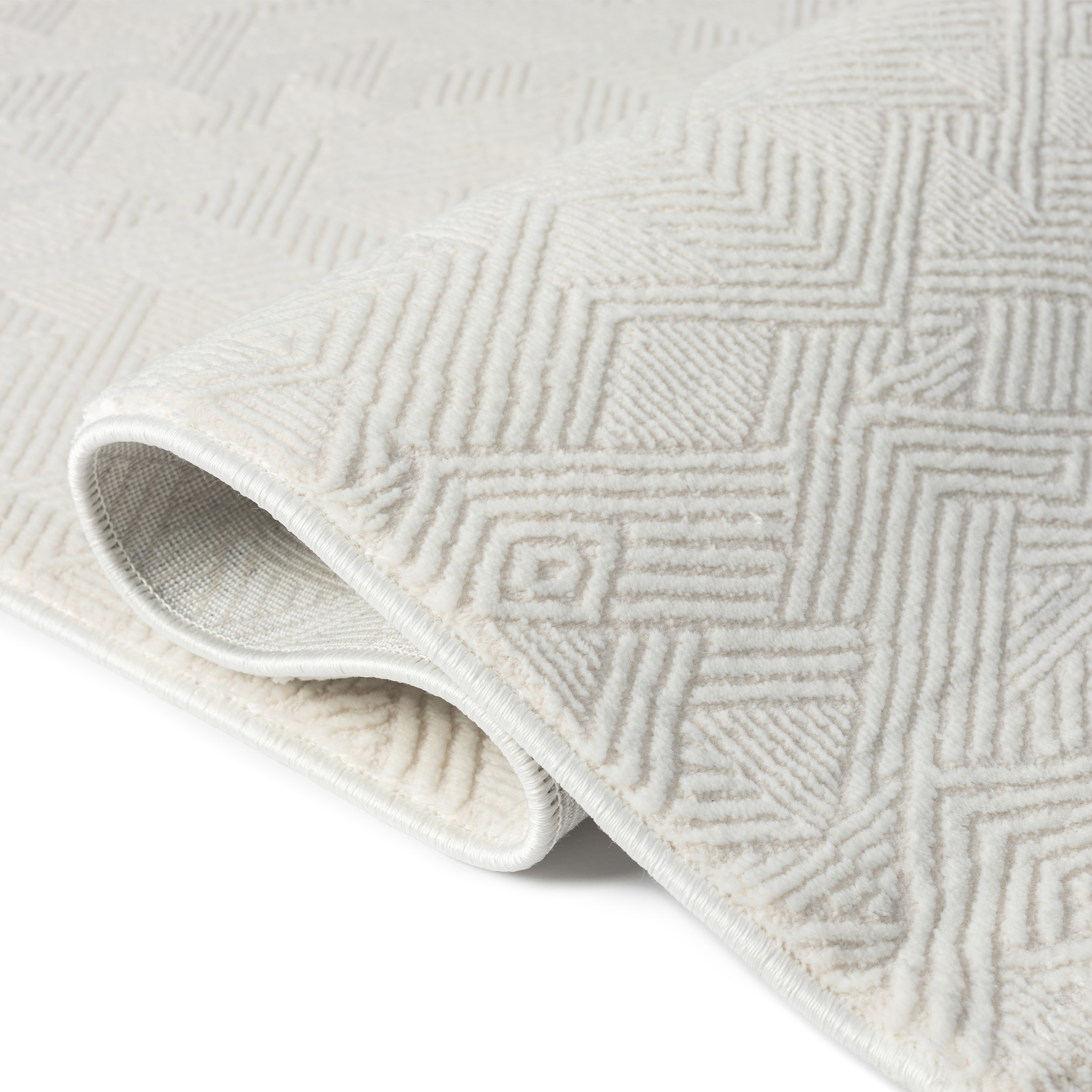 Sehrazat Teppich »Nora 5700«, rechteckig, 8 mm Höhe, Sanfte Farben,modernes Design,langlebig,Eleganz trifft Komfort