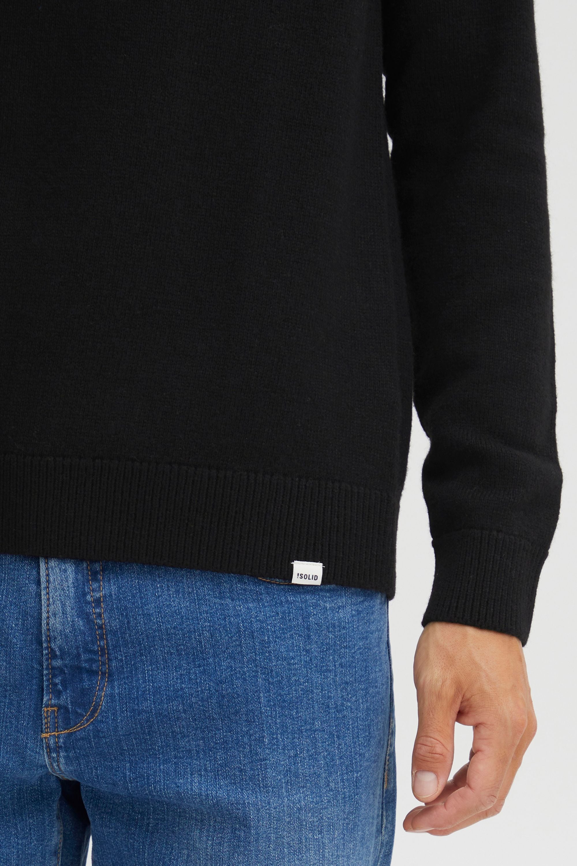 !Solid Strickfleece-Pullover »Strickpullover Sddyllon«