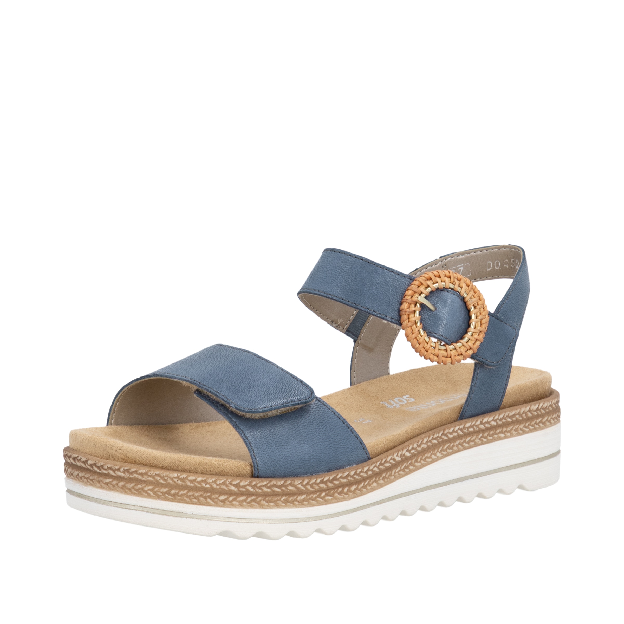 Remonte Keilsandalette  Sommerschuh, Riemchensandale mit praktischen Klettverschlüssen