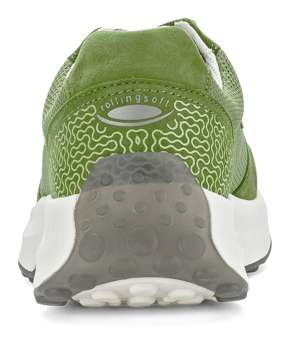 Gabor Rollingsoft Keilsneaker, Freizeitschuh, Halbschuh, Schnürschuh mit OPTIFIT-Fußbett