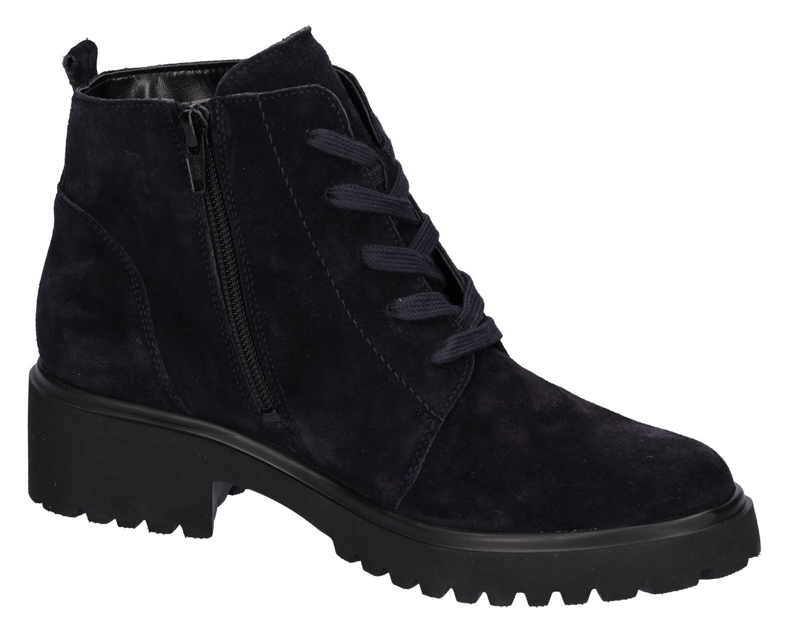 Waldläufer Schnürboots »H-LUISE«, Stiefelette, Blockabsatz, in bequemer Schuhweite G (= weit)