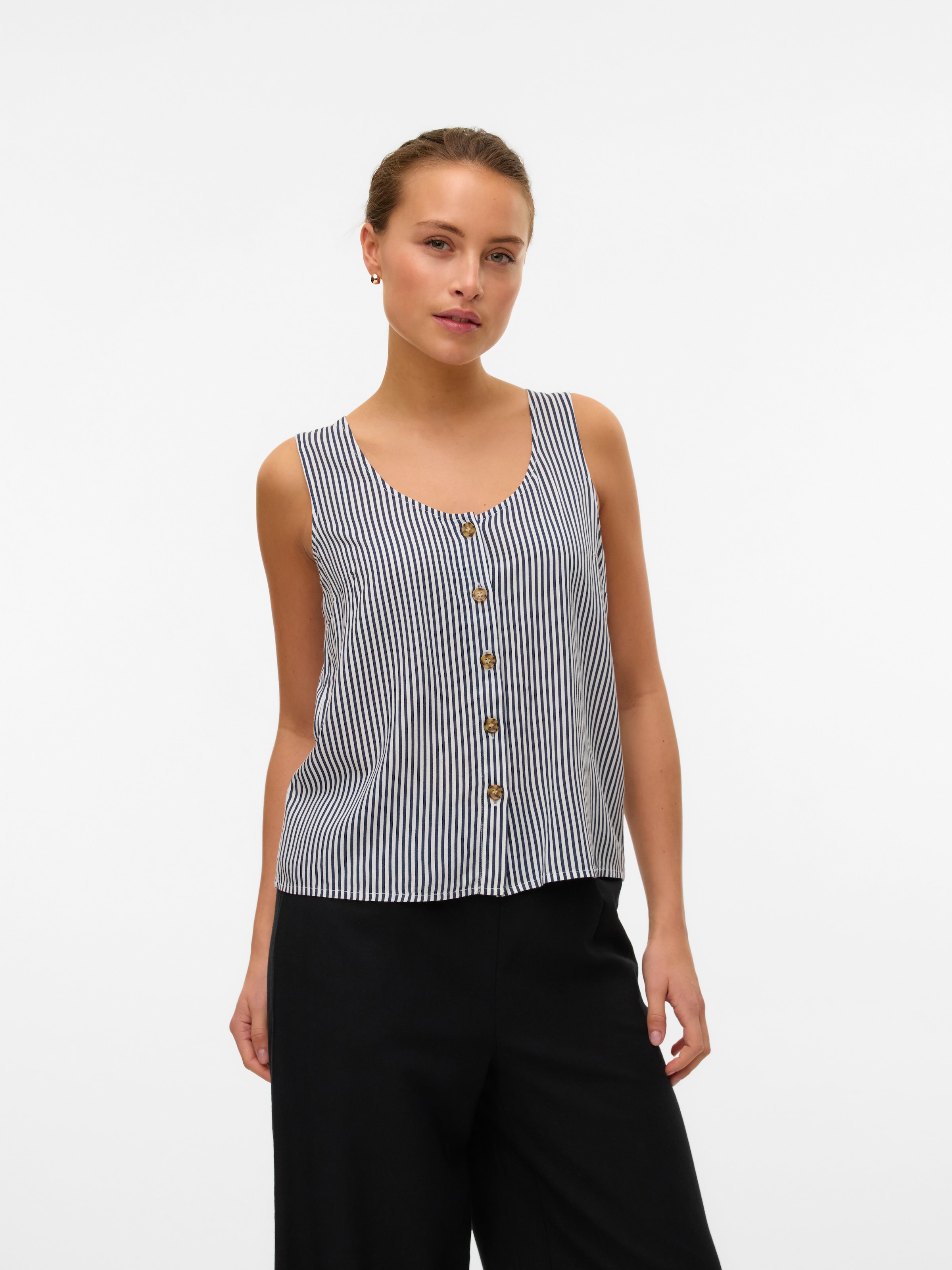 Vero Moda Blusentop »VMBUMPY SL SHIRT WVN GA NOOS«