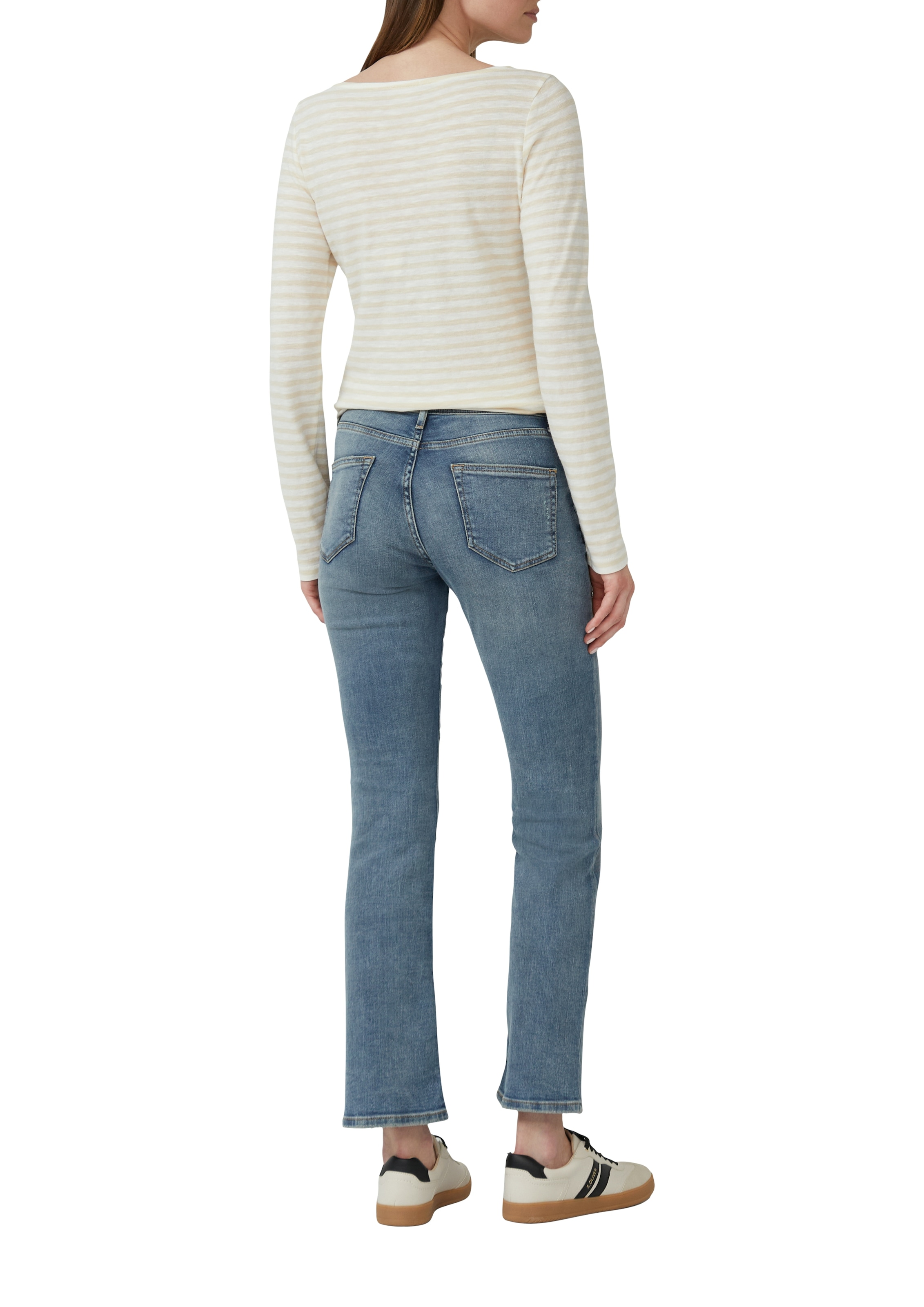 s.Oliver Langarmshirt, mit Streifen Muster