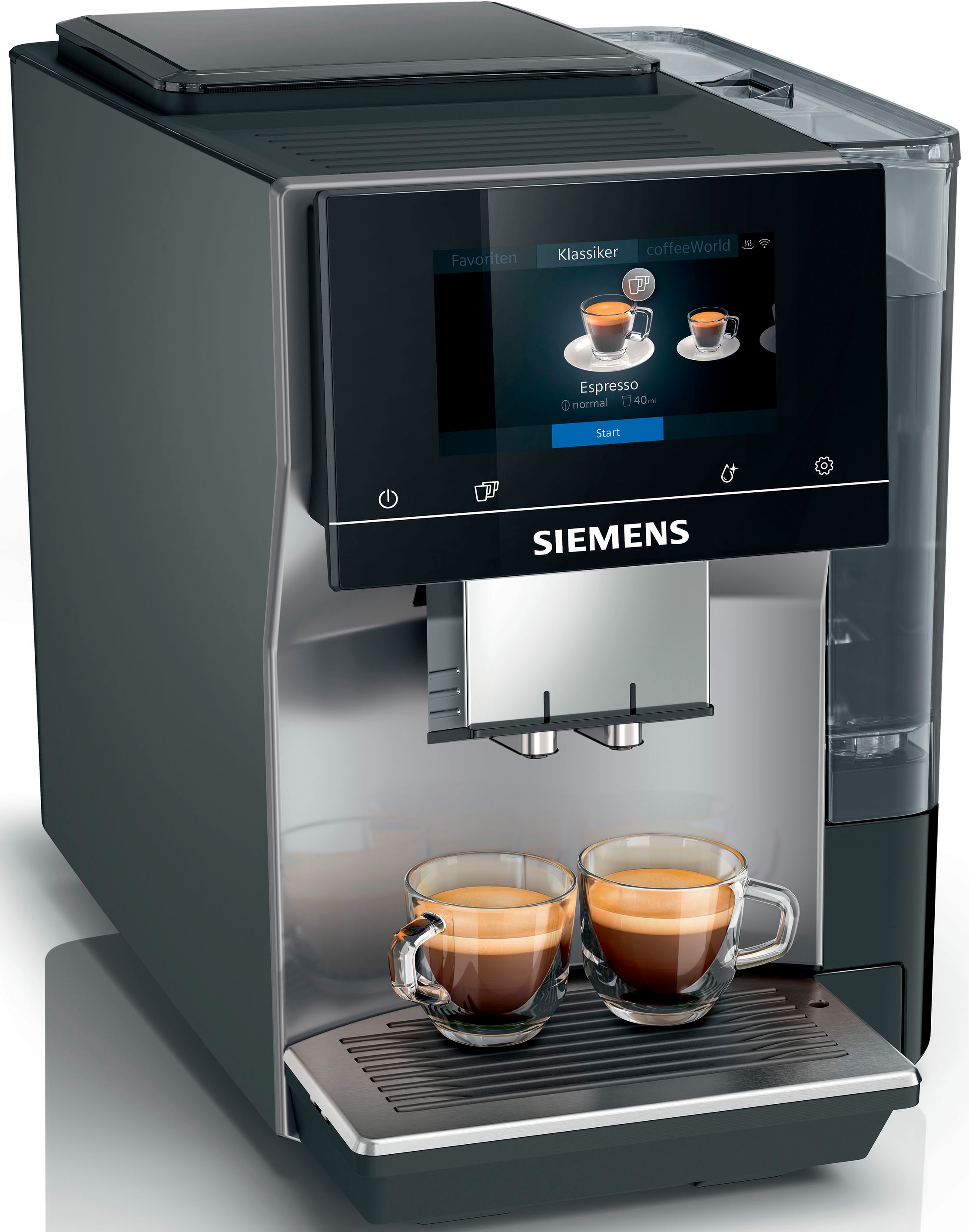 Kaffeevollautomat »EQ700 classic TP715D01, Cold Brew, intuitives 5" TFT-Display, App«,...