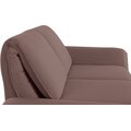 OTTO products 2-Sitzer »Bennid«, Wahlweise mit Arm- und Rückenfunktion, alle Stoffe aus recyceltem Material, hohe Metallbeine