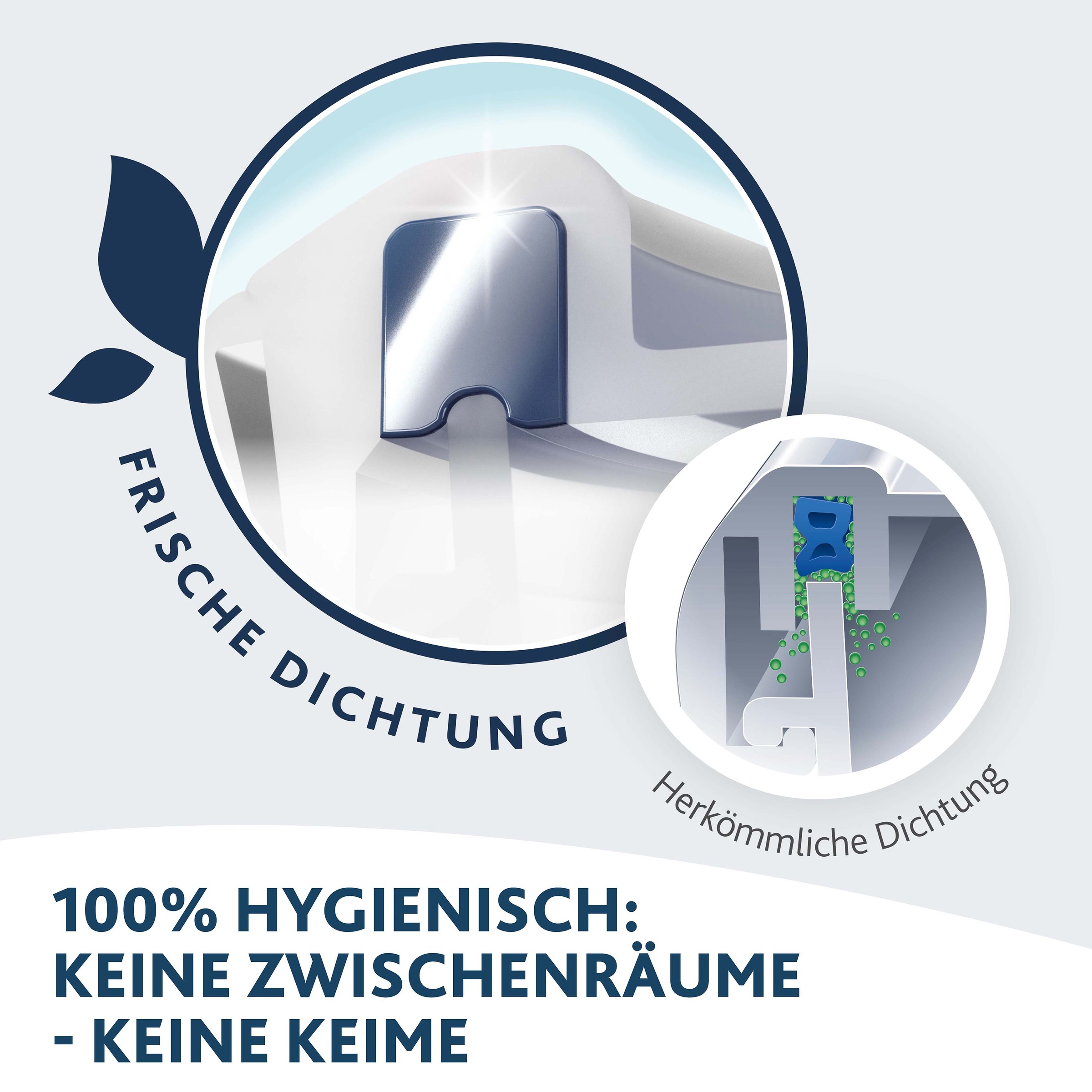 Emsa Frischhaltedose »Clip & Close«, (Set, 1 tlg.), Edelstahl, frost-, spülmaschinen- und backofenfest