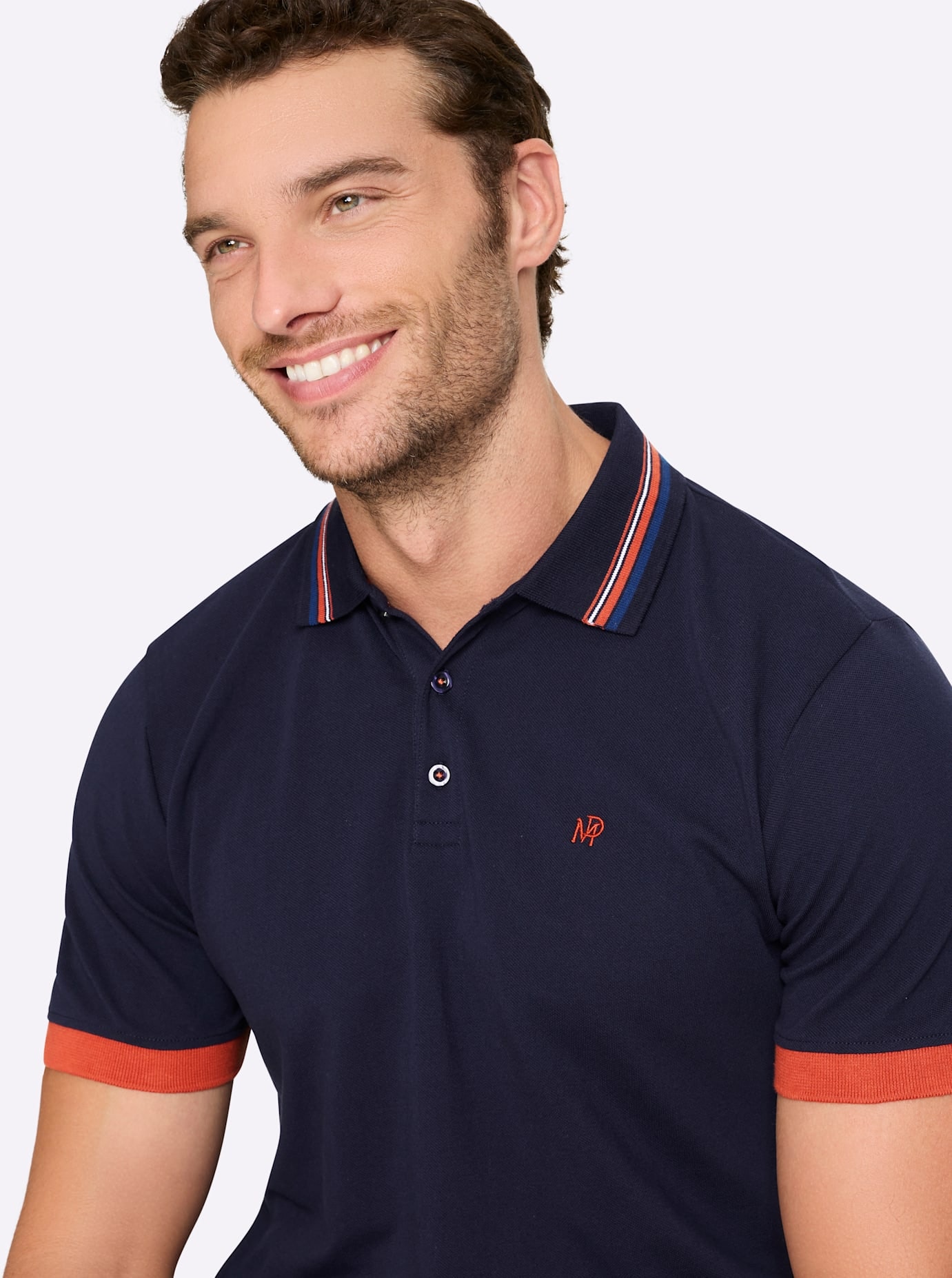 Marco Donati Kurzarmshirt »Kurzarm-Poloshirt«, 1 tlg.
