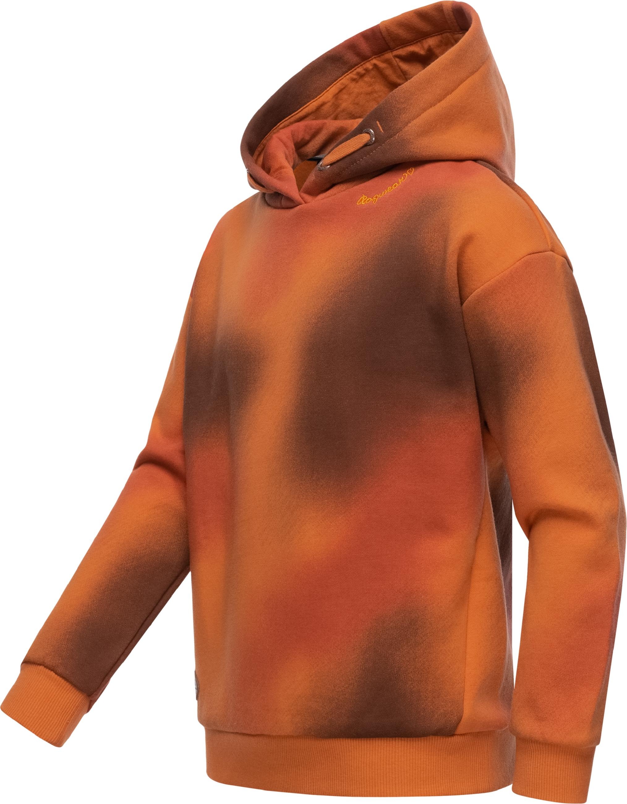 Ragwear Sweatjacke »Sweater Elinka Ombre«, stylisches Mädchen Sweatshirt mit coolem Muster