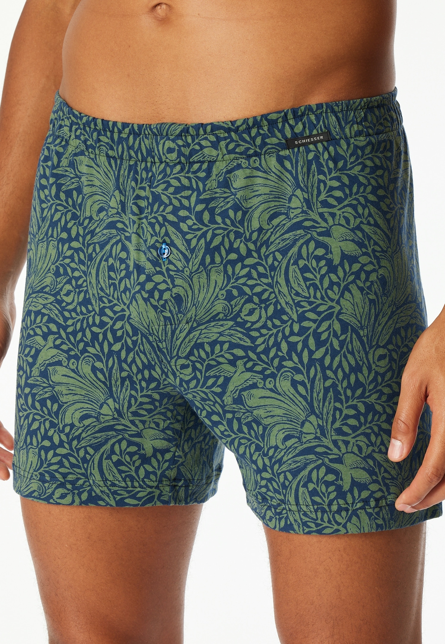 Schiesser Boxershorts »"Boxershorts Multipacks"«, (2er Pack), Zwei verschiedene Designs im Doppelpack