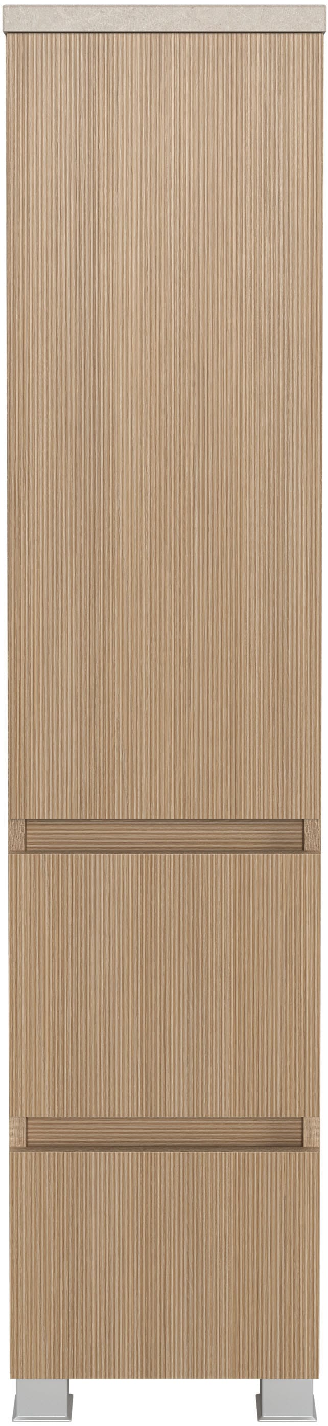 welltime Badmöbel-Set »Eixo«, Set 110 cm breit, Badmöbel mit LED-Beleuchtung