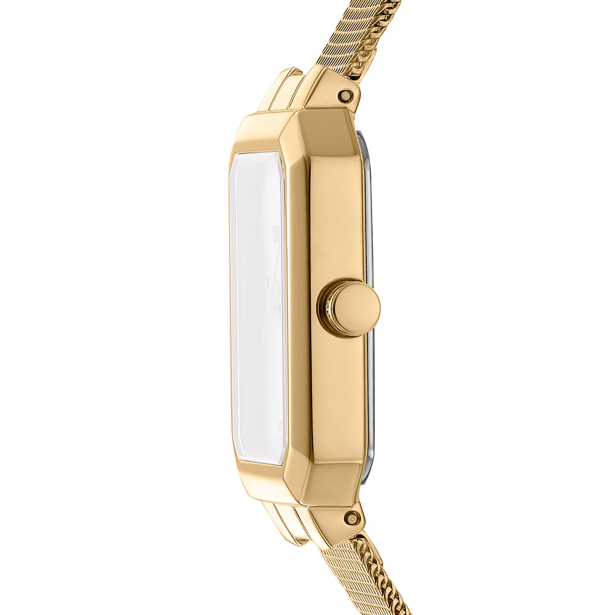 DKNY Quarzuhr »Uptown Midi« Armbanduhr, Damenuhr, Edelstahlarmband, analog