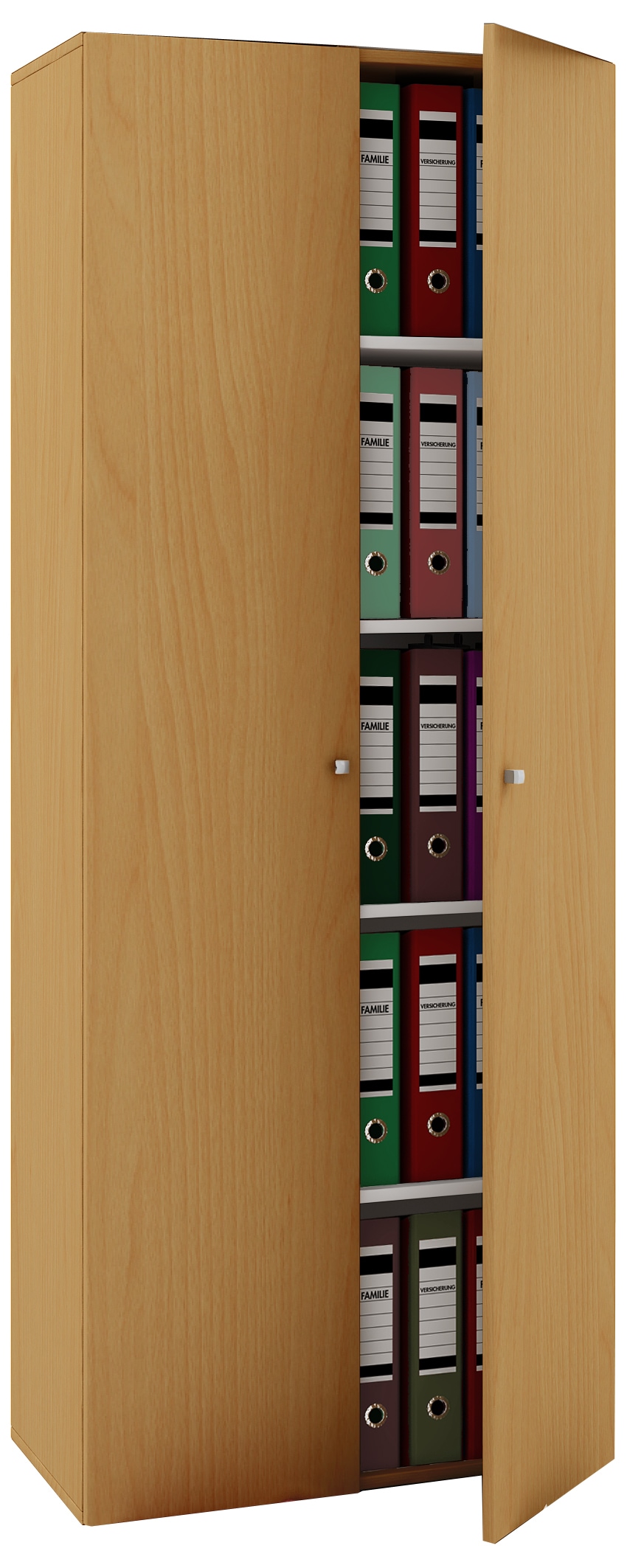VCM Aktenschrank »Büroschrank Bücher Ordner Aktenschrank Vandol« 1 Stk. tlg.
