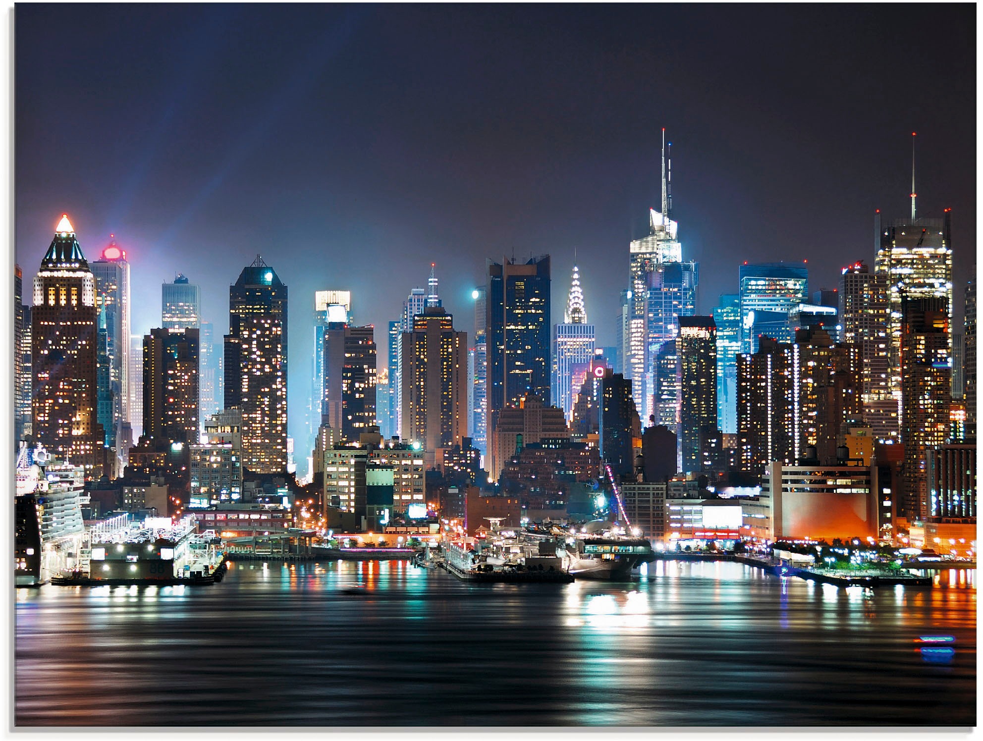 Artland Glasbild »New York City Times Square«, Amerika, (1 St.)