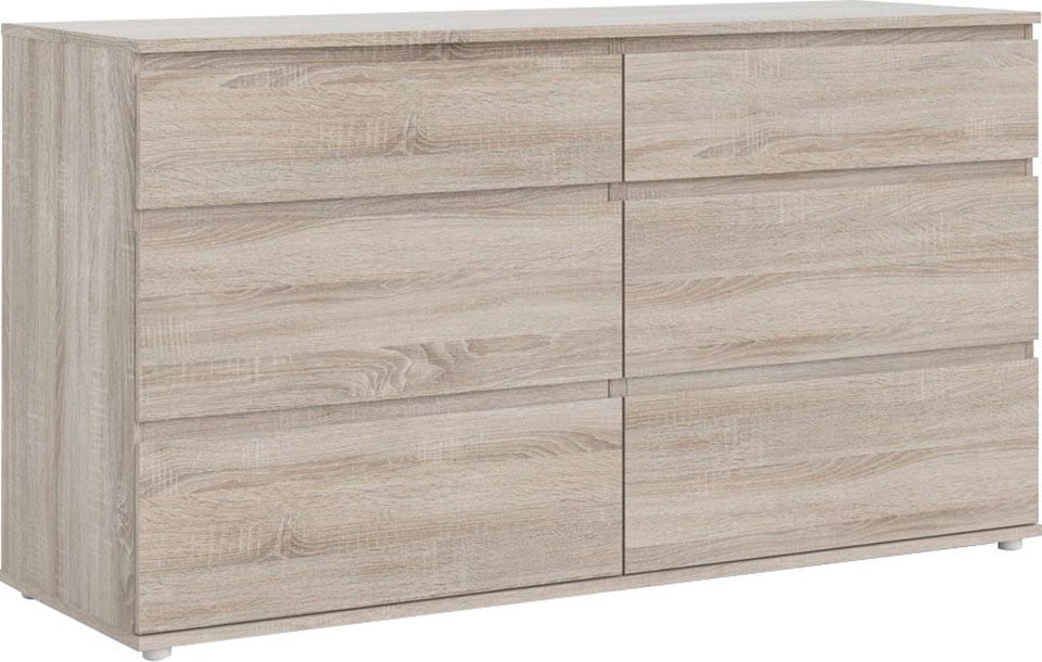 INOSIGN Kommode »Nova, Aufbewahrung, Schubladenschrank, Stauraum«, 8 Schubladen, Stauraum, grifflos, Breite 154 cm, Höhe 84 cm