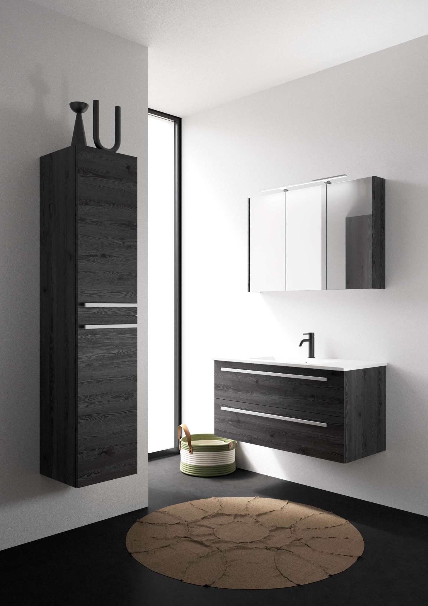 welltime Waschtisch »Serena«, Breite 101,5 cm, Soft-Close-Funktion, FSC®