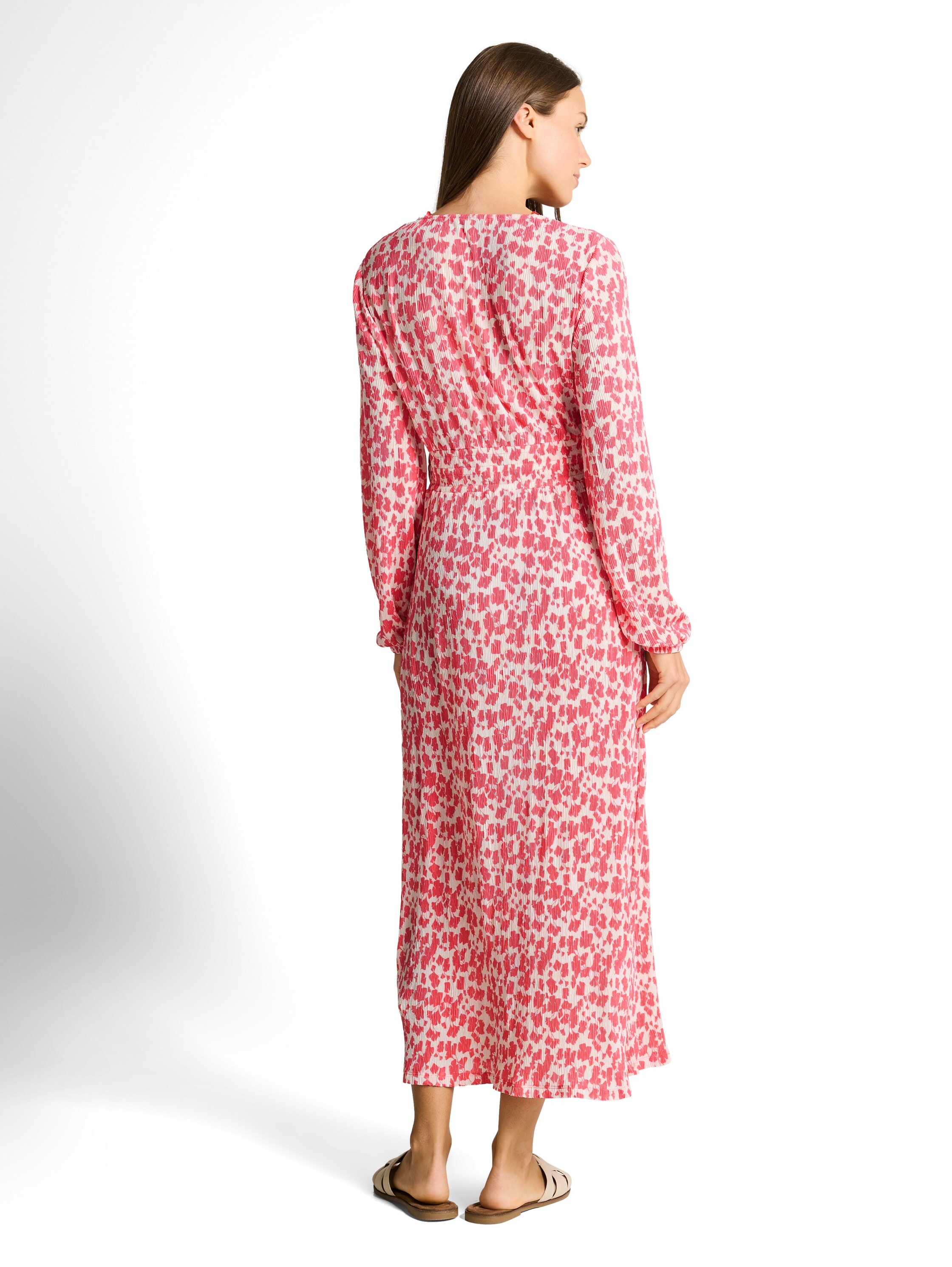 TOM TAILOR Midikleid mit All-Over Print