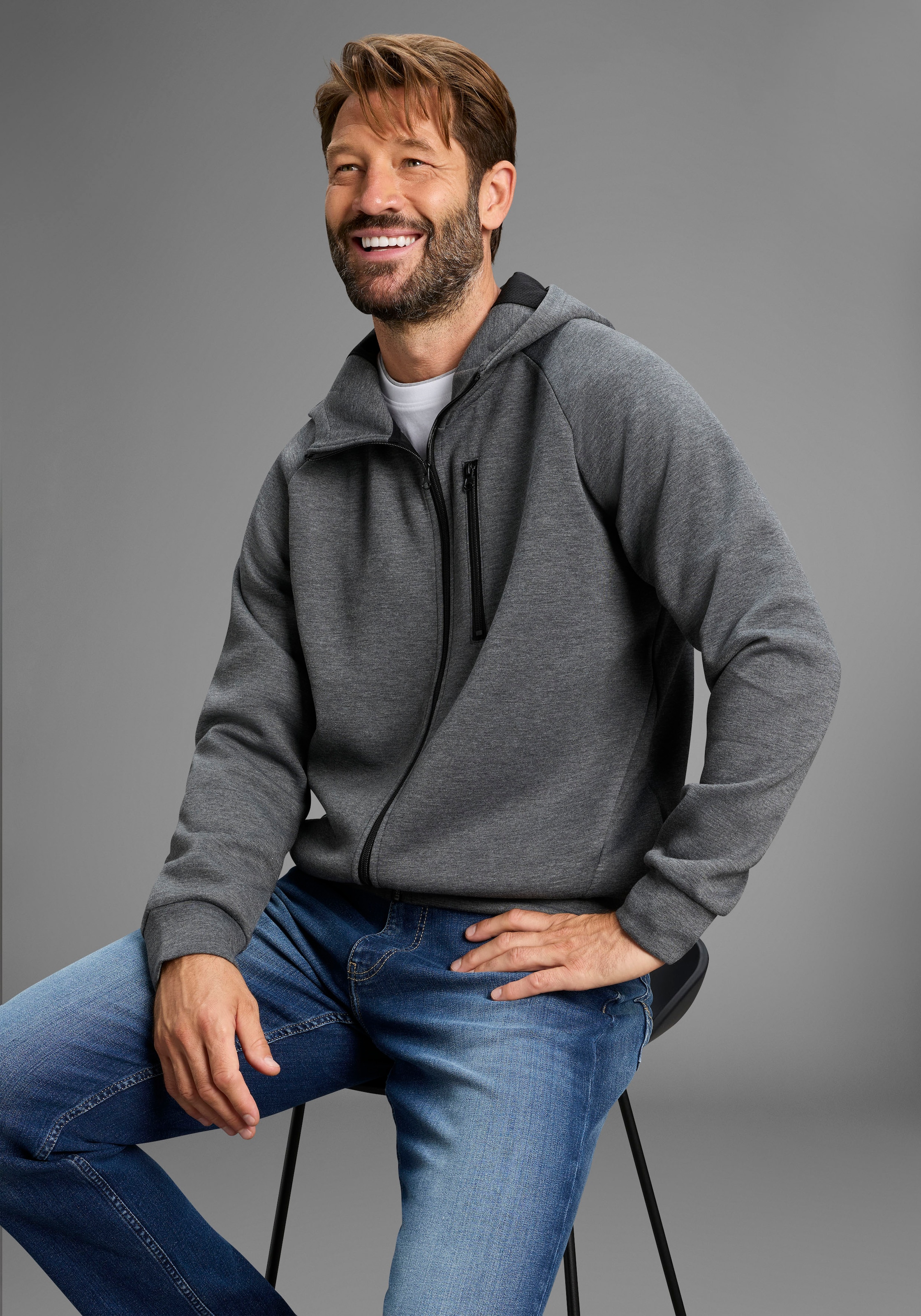 H.I.S Kapuzensweatjacke, perfekt für Alltag & Outdoor-Aktivitäten