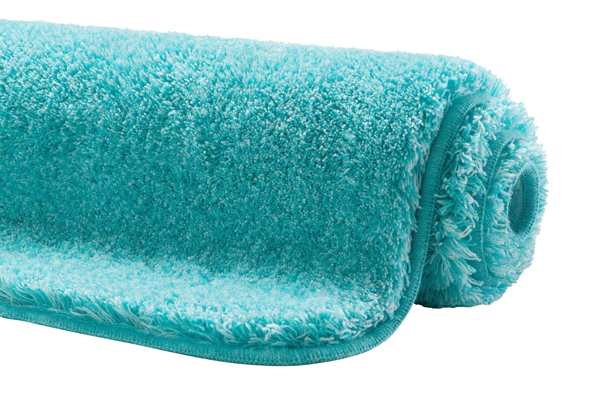 Grund Badematte »Melos, Badvorleger, Badezimmer Teppich, sehr weich«, rutschhemmend beschichtet, fußbodenheizungsgeeignet, melierte Optik, sehr weicher Flor, Melange-Effekt, Made in Europe