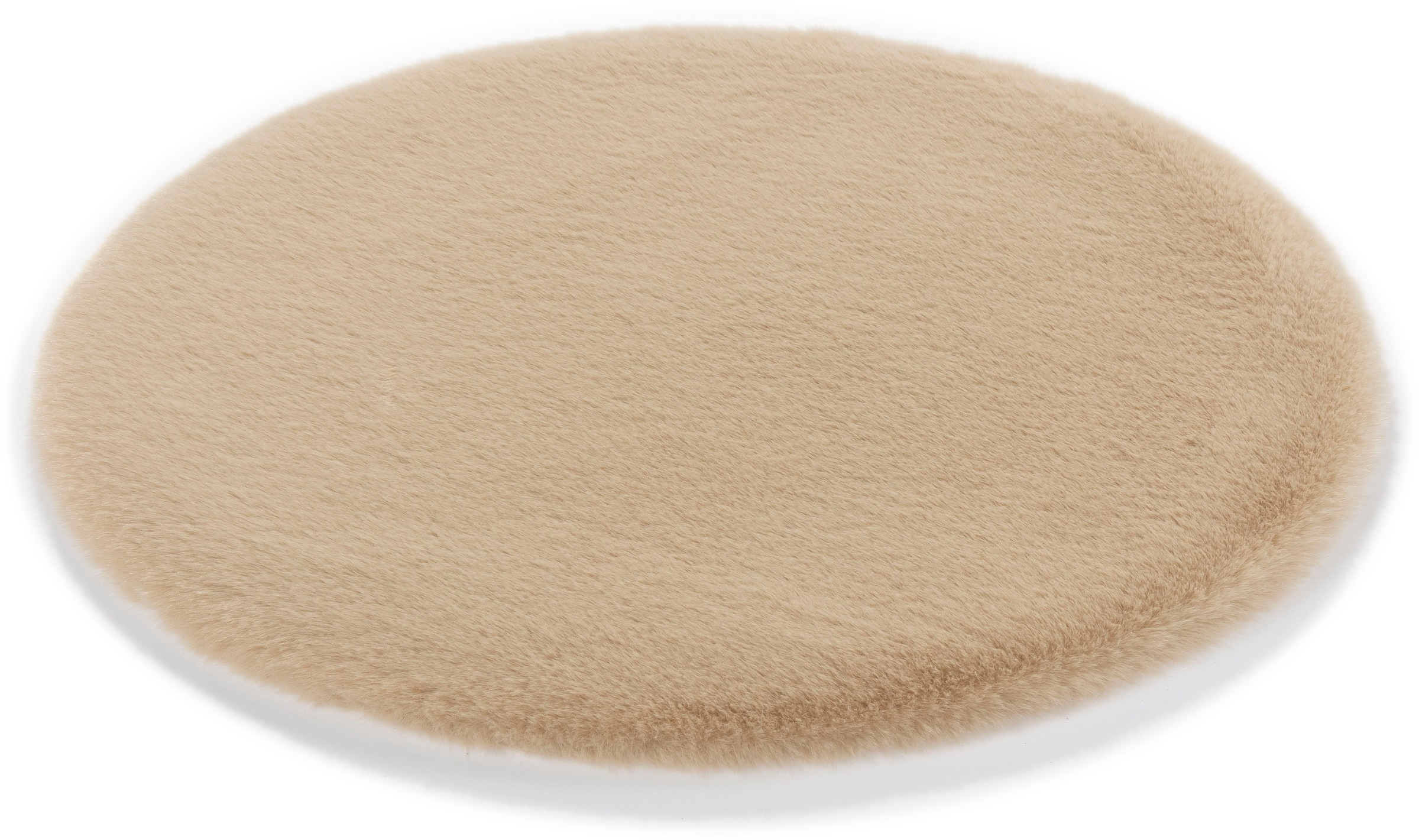 ASTRA Teppich »Elda«, rund, 13 mm Höhe, runde Dekofelle im 4 er Set, kuschelweich, Wohnzimmer, Kinderzimmer