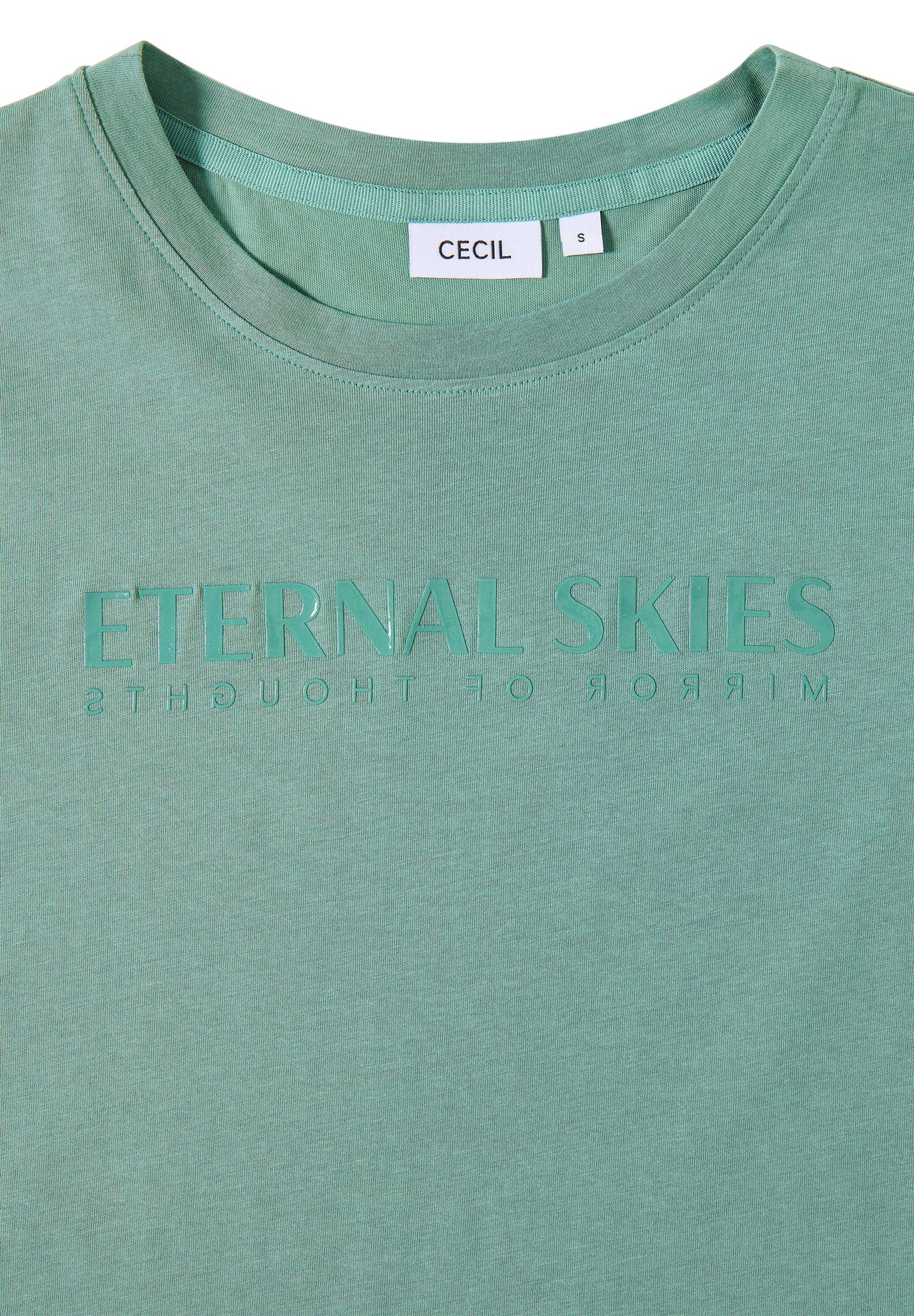 Cecil T-Shirt, mit Wording Artwork