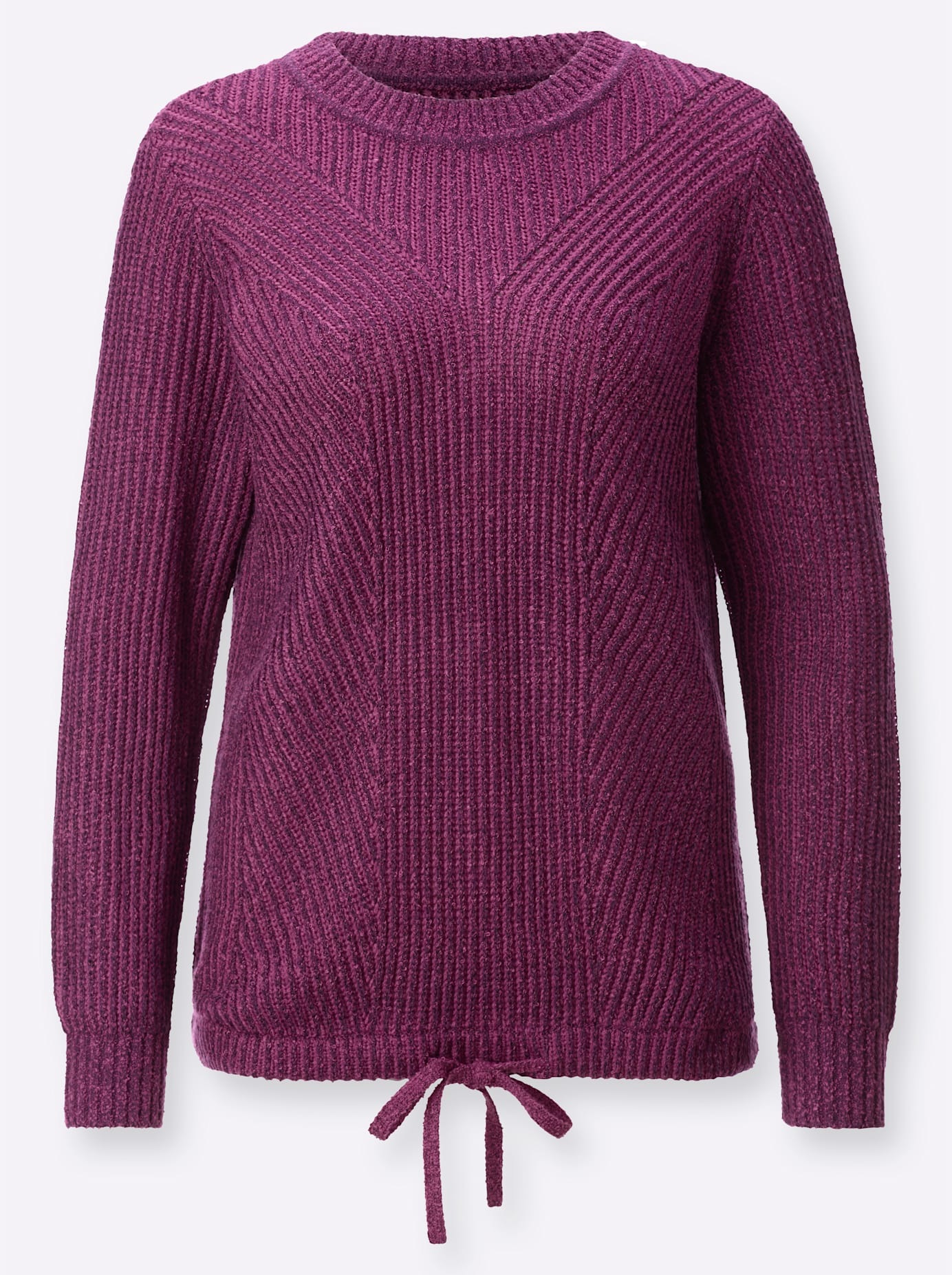 Classic Basics Rundhalspullover »Bouclé-Pullover«