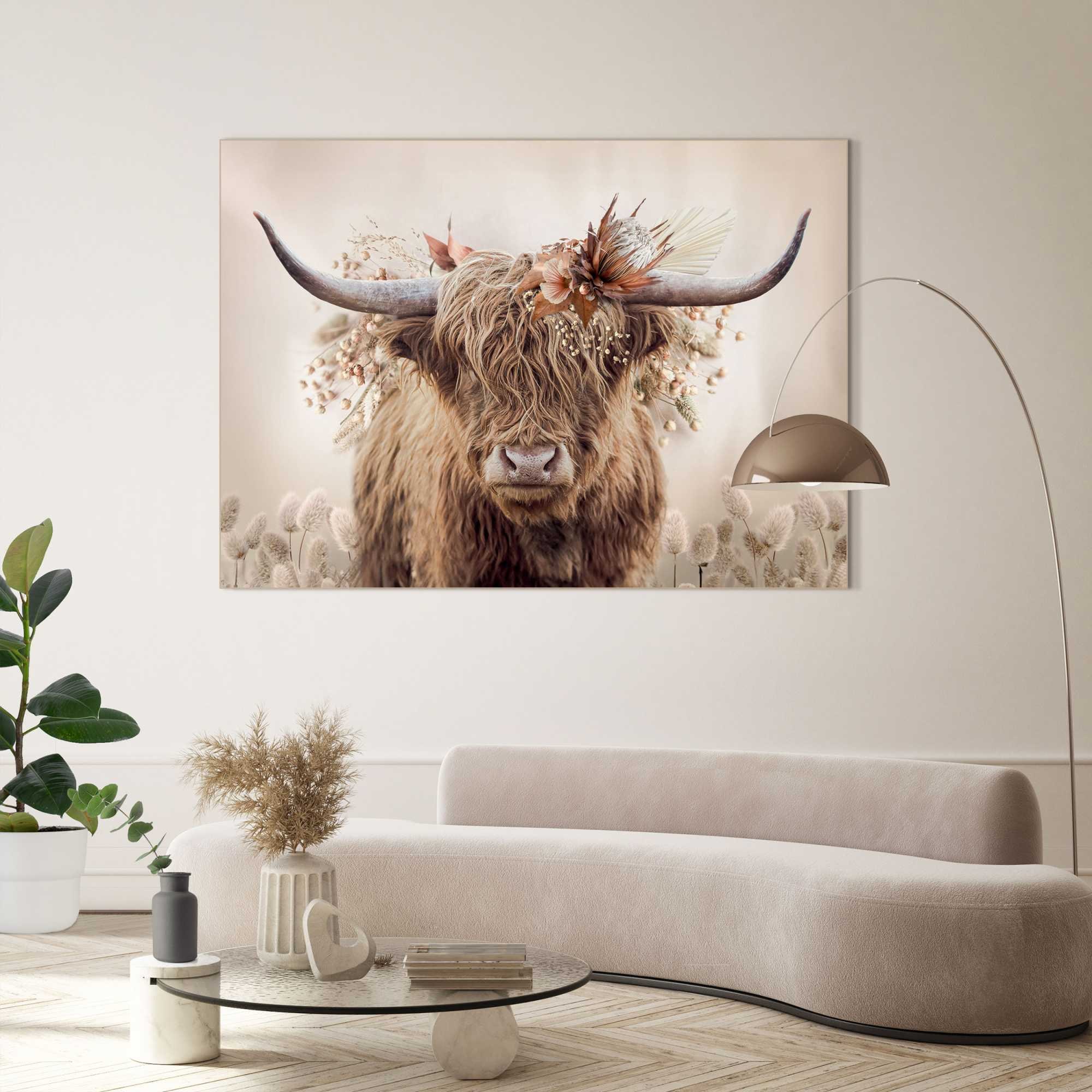 Reinders! Wandbild »Floral Highlander«