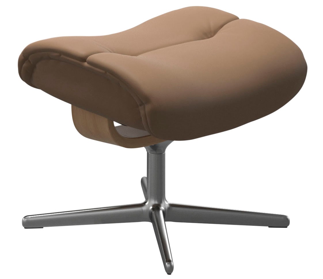 Stressless® Fußhocker »Sunrise« mit Cross Base, Größe S, M & L, Holzakzent Eiche