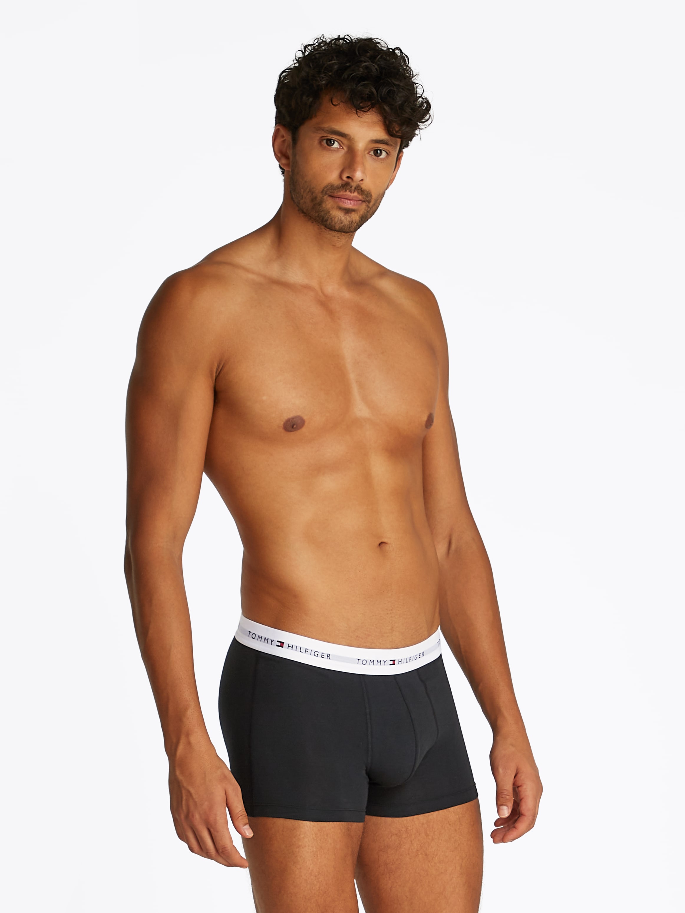 Tommy Hilfiger Underwear Trunk »7P TRUNK«, (Packung, 7 St., 7er), mit Logobund
