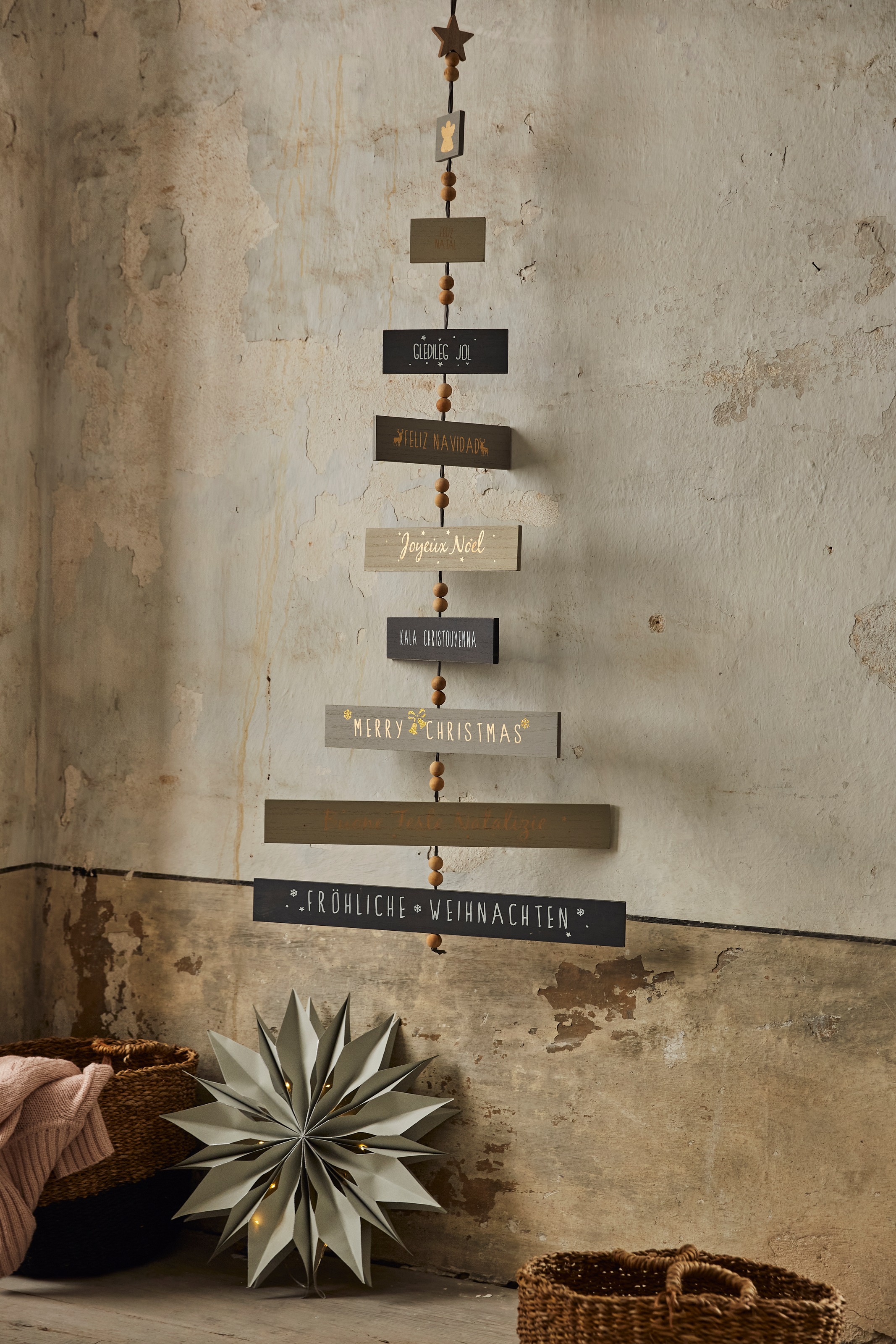 Schneider Dekobaum »Fröhliche Weihnachten, Weihnachtsdeko«, mit