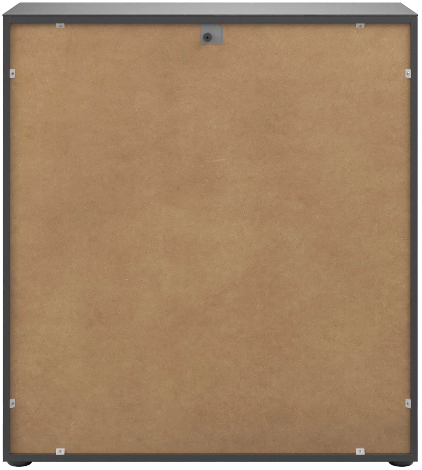 Manjana Möbel Kommode »Kommode mit Chrom oder Schwarz matten Metallgriffen«