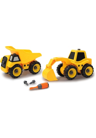 Jamara Spielzeug-Traktor »Baufahrzeuge 9 in 1«, (Set, 46 tlg.) kaufen
