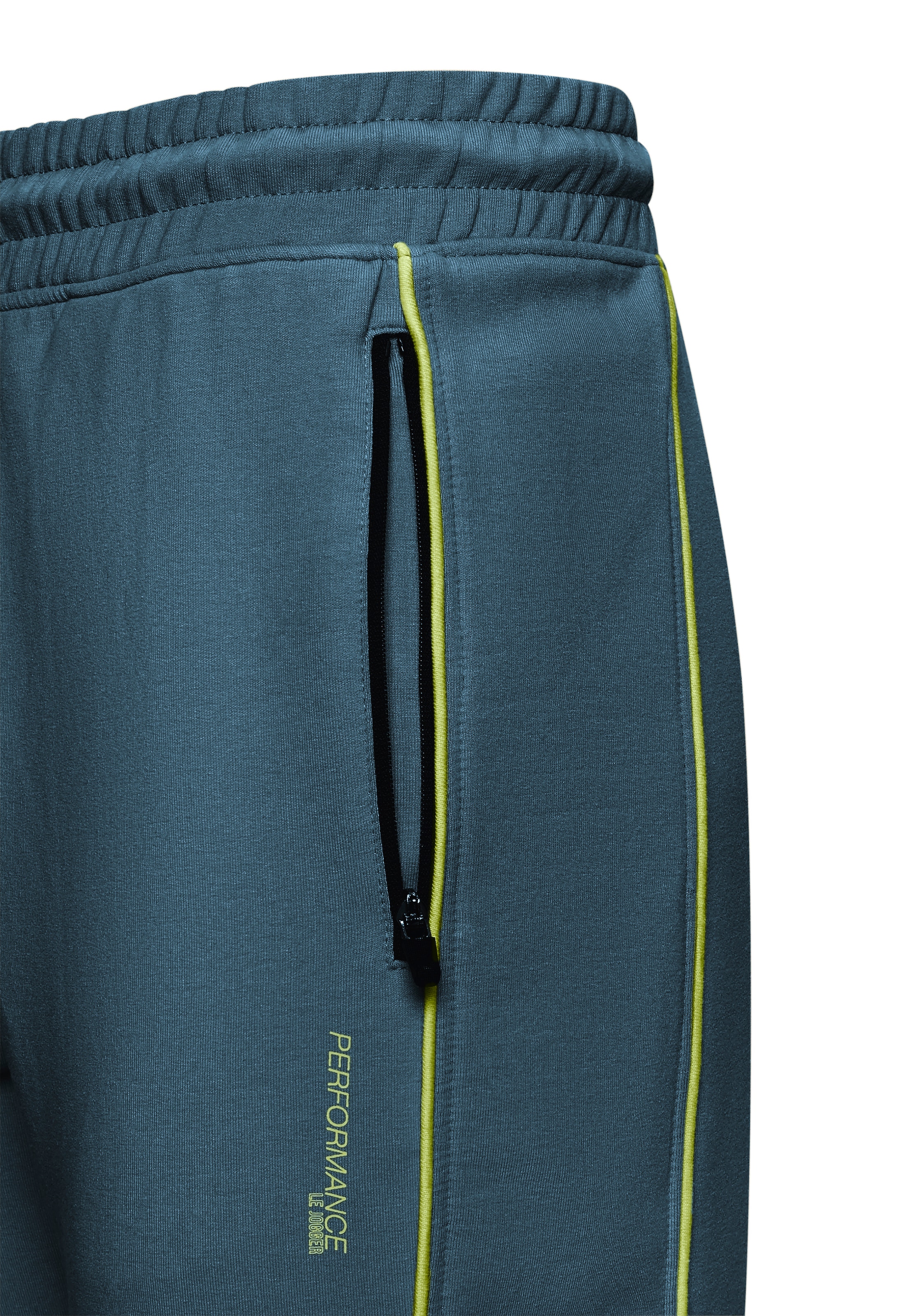 Le Jogger Performance Sporthose  mit praktischen Reißverschlusstaschen und Kontrastdetails