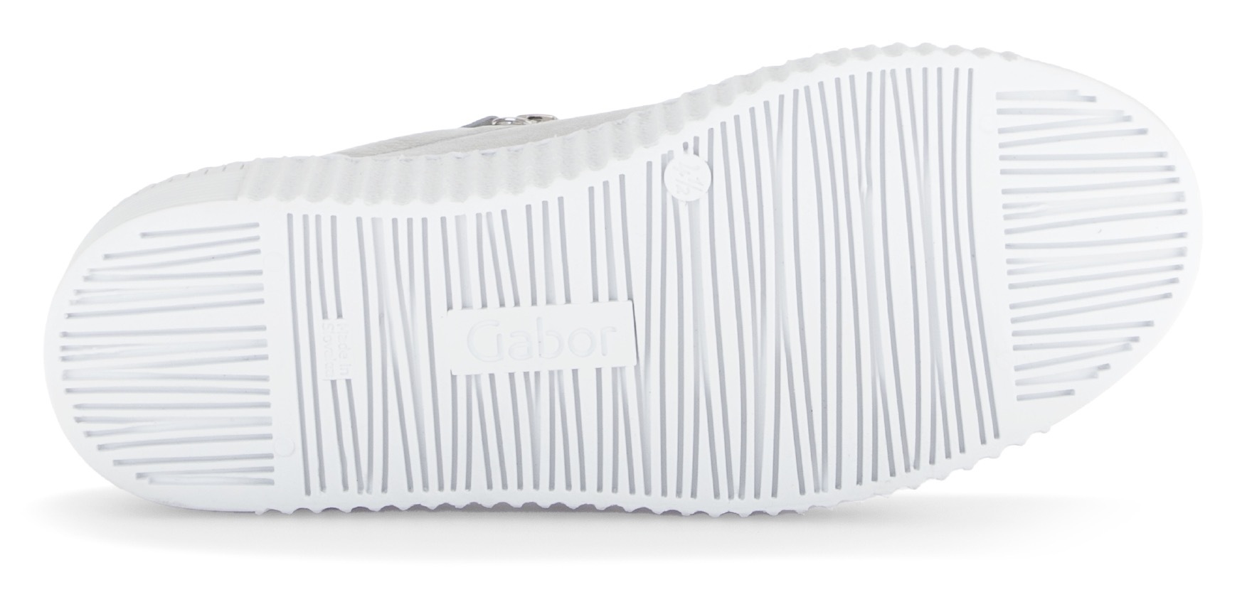 Gabor Plateausneaker, Freizeitschuh, Halbschuh, Schnürschuh mit dezenten Ziernähten