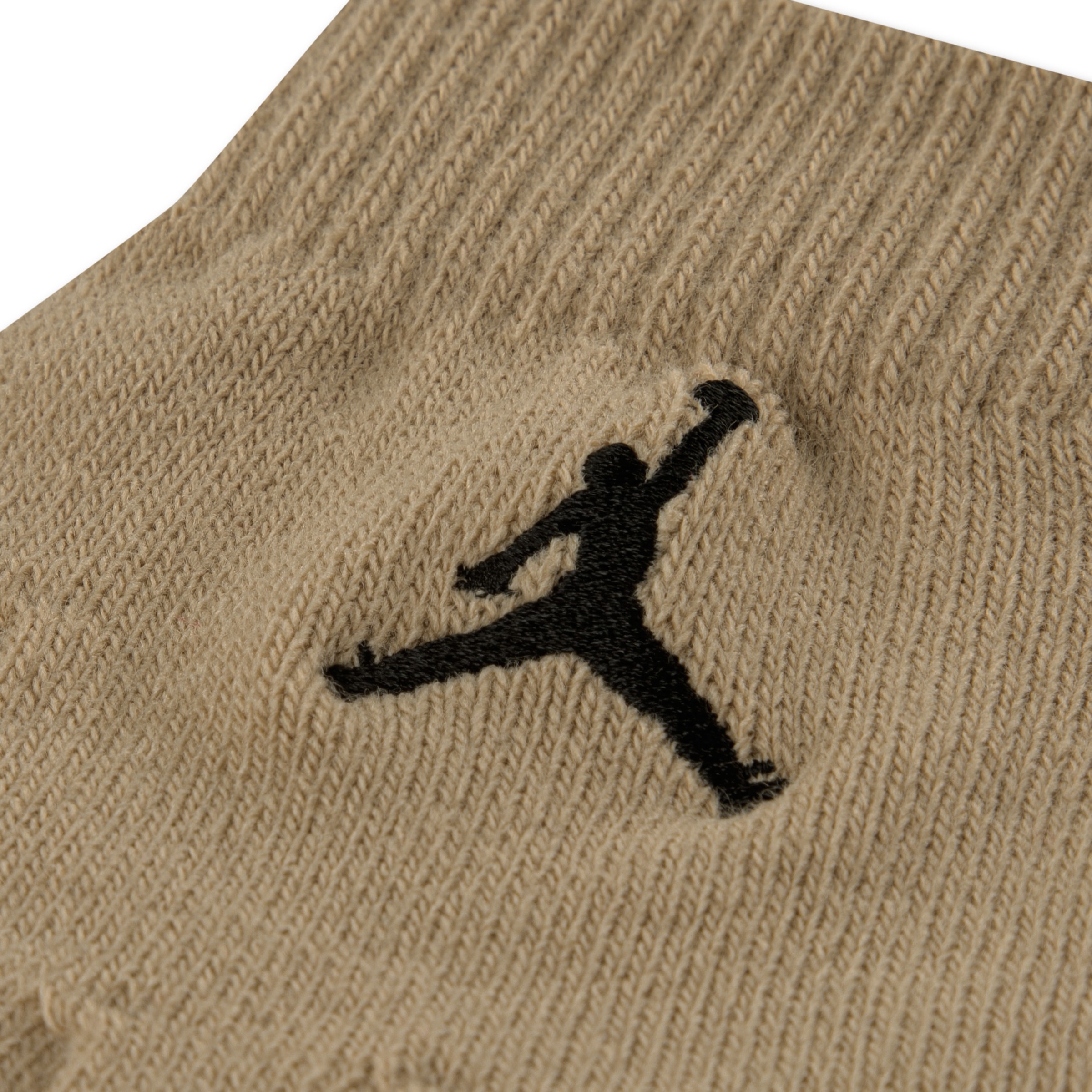 Jordan Beanie »JAN JORDAN ESSENTIALS BEANIE S« 2 Stk. sportlicher Stil, mit Stickerei, aus Polyacryl, in Natur/Schwarz