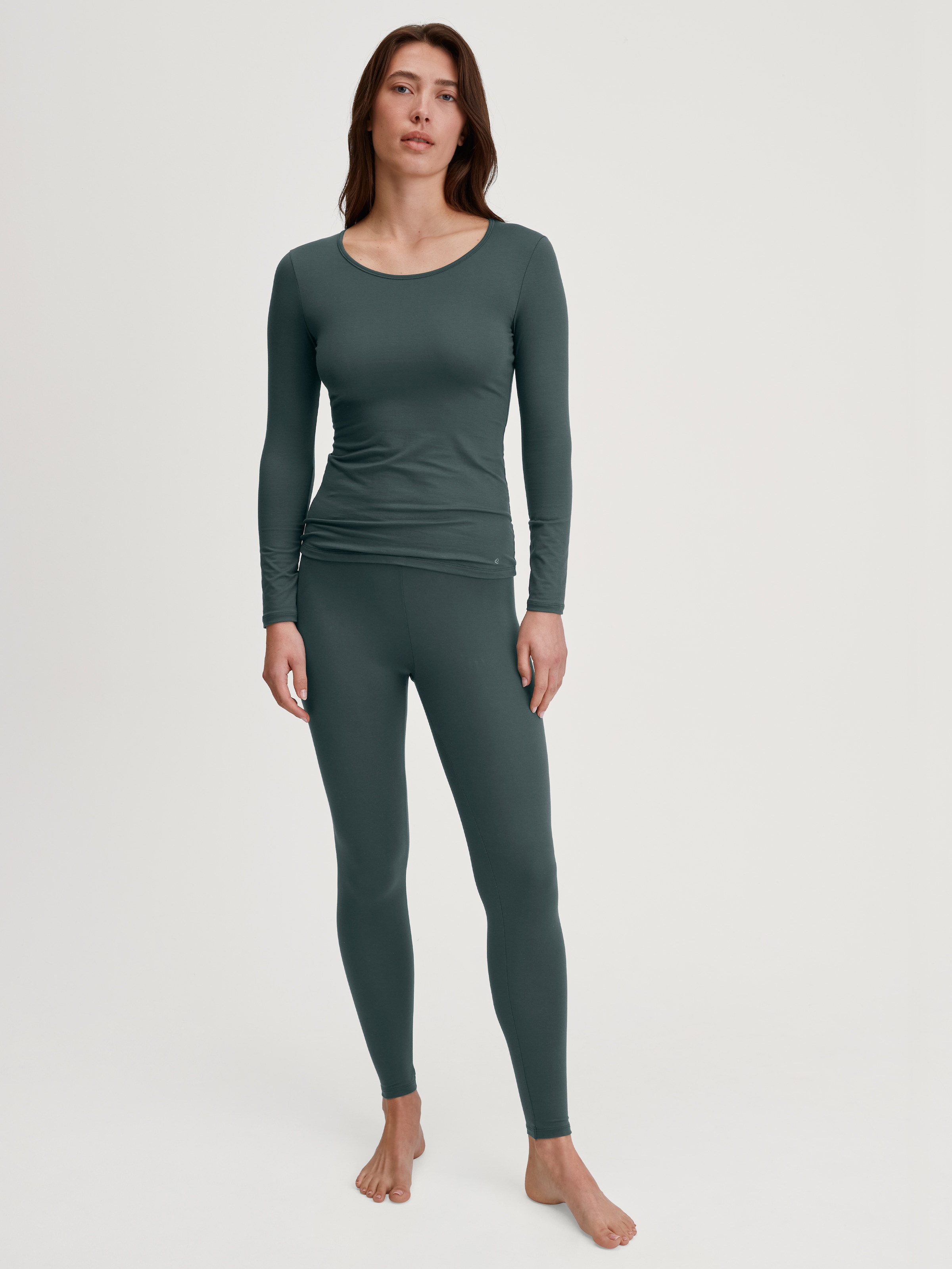 CALIDA Langarmshirt »Natural Comfort«, elastisch, weich, langärmelig, Rundhals-Ausschnitt, atmungsaktiv