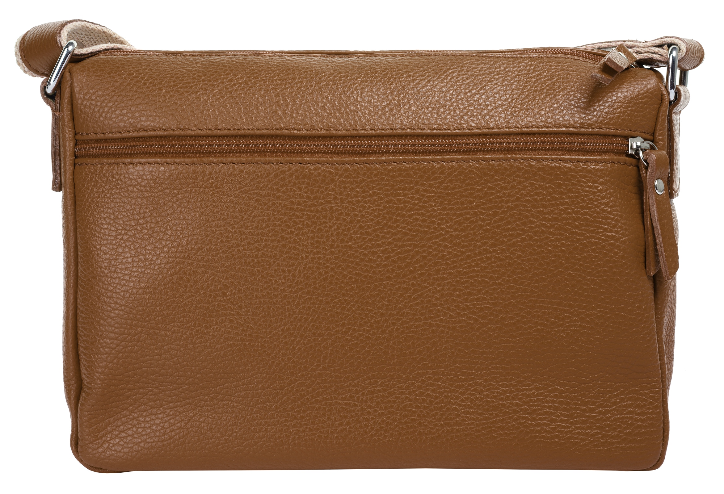 Samantha Look Umhängetasche echt Leder, Made in Italy