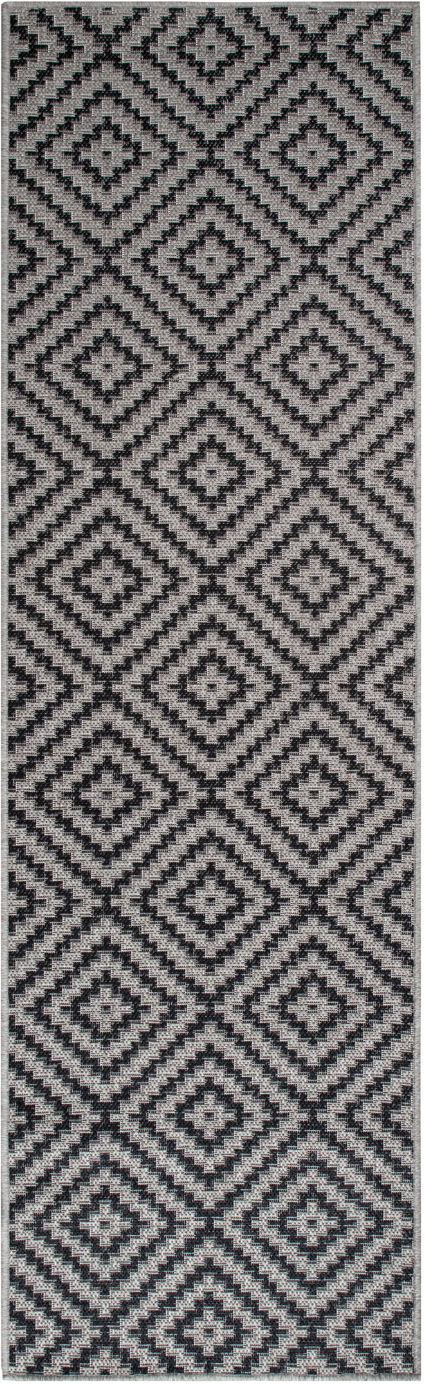 my home Teppich »Cordoba auch als Läufer erhältlich«, rechteckig, 3 mm Höhe, In- und Outdoor geeignet, Sisal-Optik, Wetterfest & UV-beständig, Boho