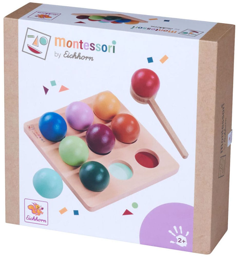 Eichhorn Steckspielzeug »Montessori Sortierkugeln«