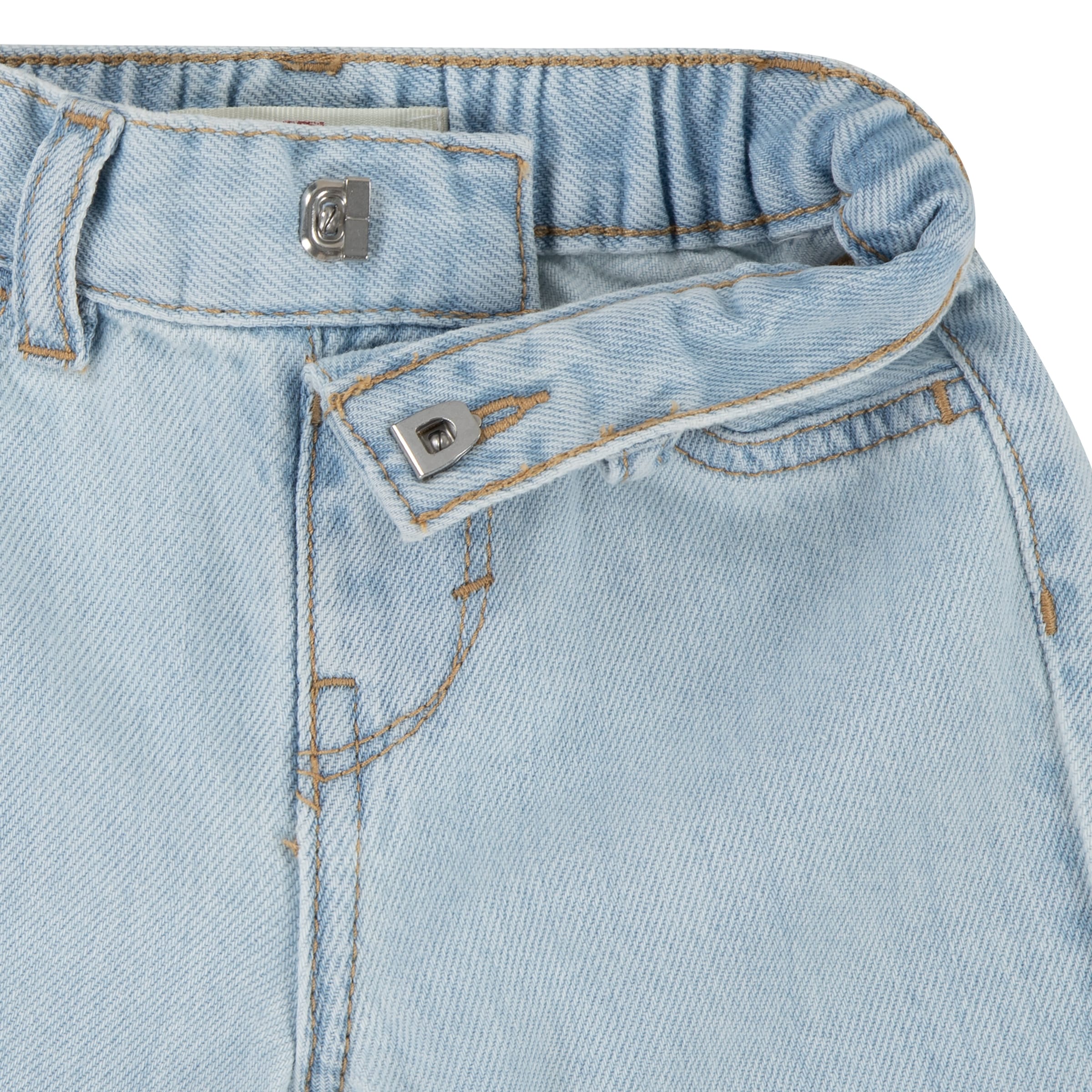 Levi's® Kids Shirt, Hose & Jäckchen »LVG BOMBER TEE AND WIDE PANT S«, mit Blumenstickerei, Colorblock-Design