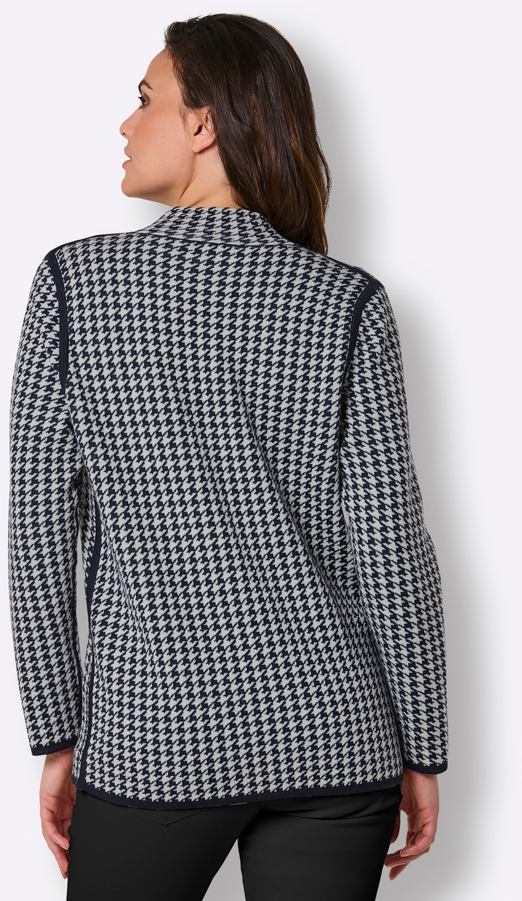 CREATION L PREMIUM Jacquardstrickjacke