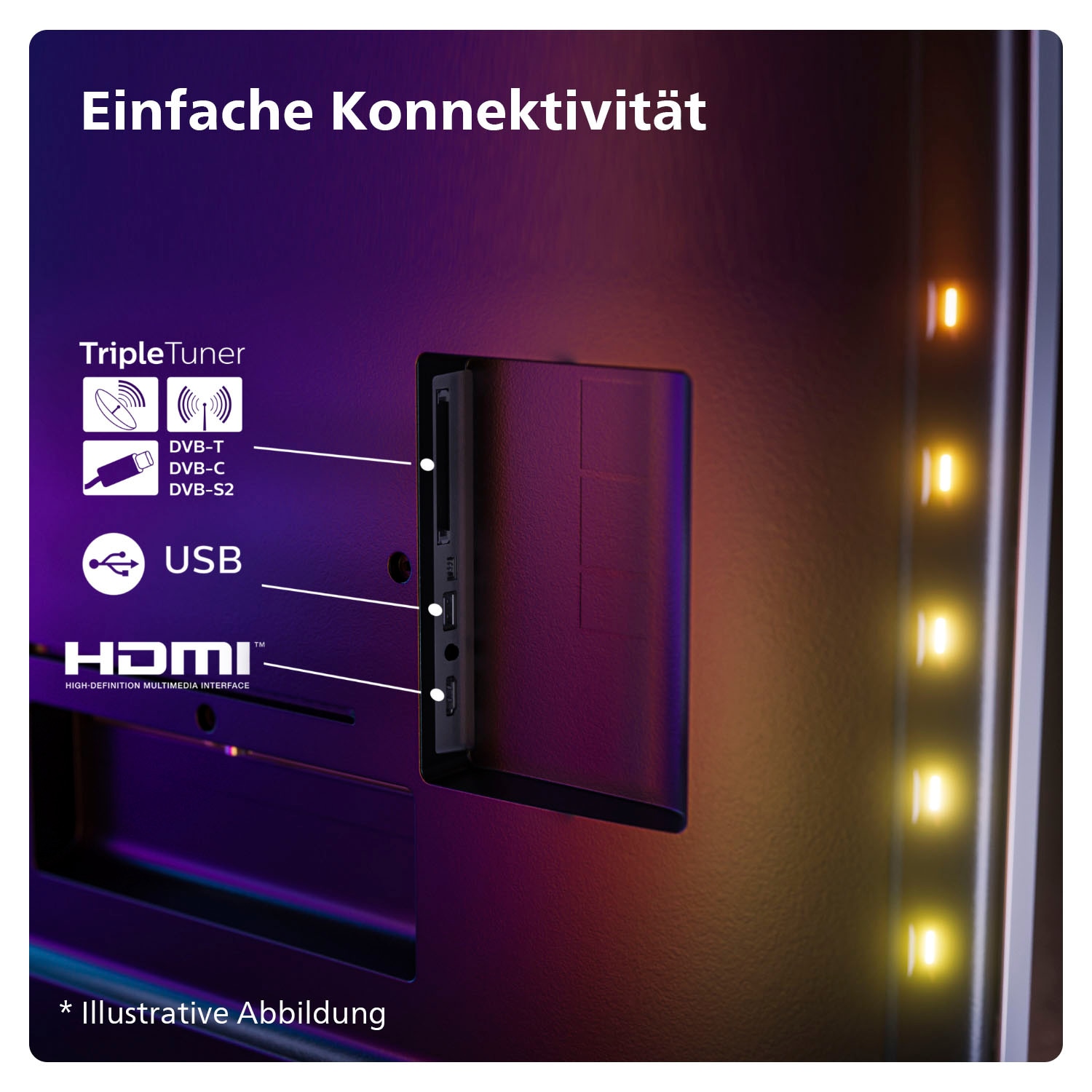 Philips OLED-Fernseher »48OLED809/12«, 4K Ultra HD, Google TV-Smart-TV