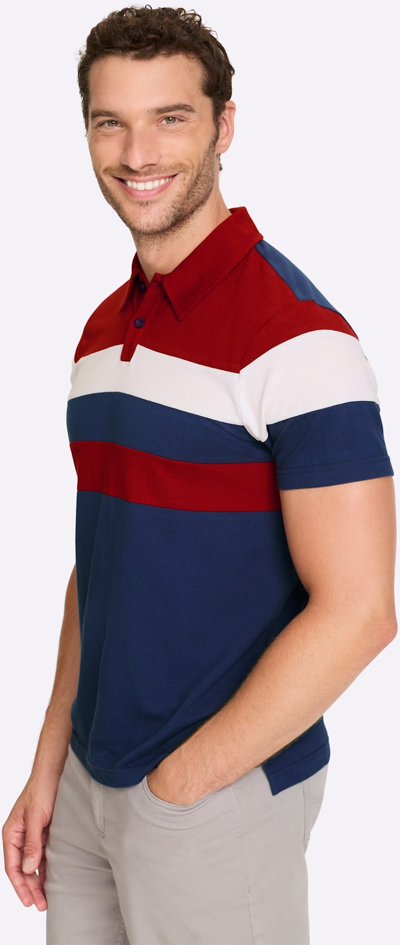Catamaran Kurzarmshirt »Kurzarm-Poloshirt« 1 tlg.