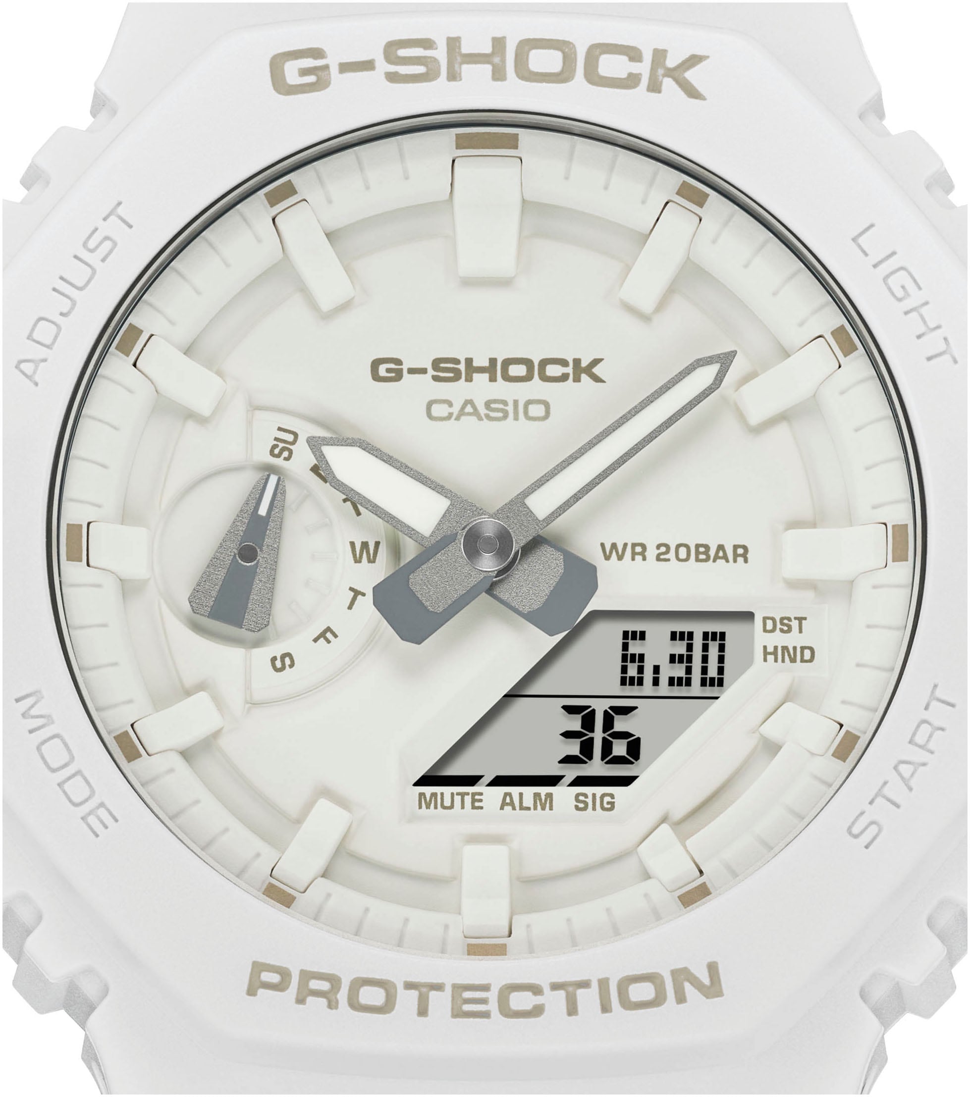 CASIO G-SHOCK Chronograph, Quarzuhr, Armbanduhr, Damen, Herren, digital, bis 20 bar wasserdicht